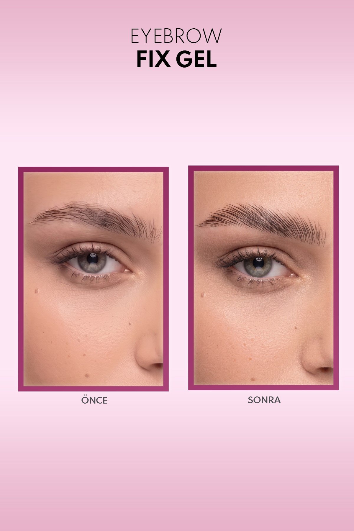 Note Eyebrow Fix Gel Şeffaf Kaş Sabitleyici ve Şekillendirici Jel - Şeffaf-30111677