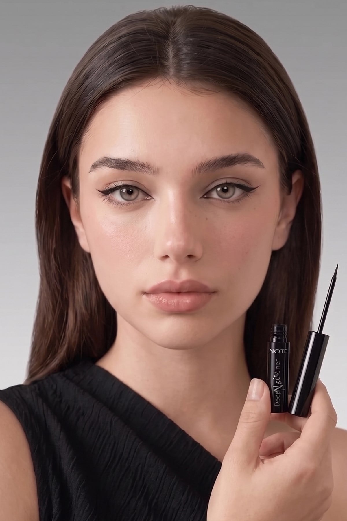Note Deep Noir Liner Suya Dayanıklı Likit Dipliner - Siyah-30111678
