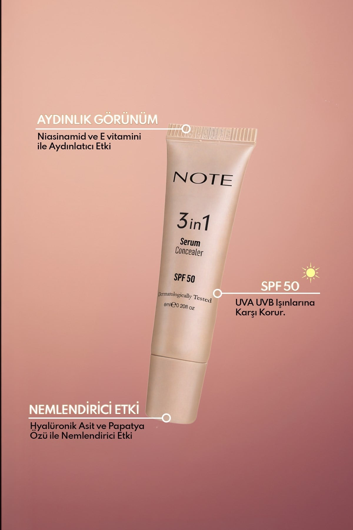 NOTE 3in1 Mini Set – Healthy Skin Tinted Moisturizer 10 + Serum Concealer 10-30111703