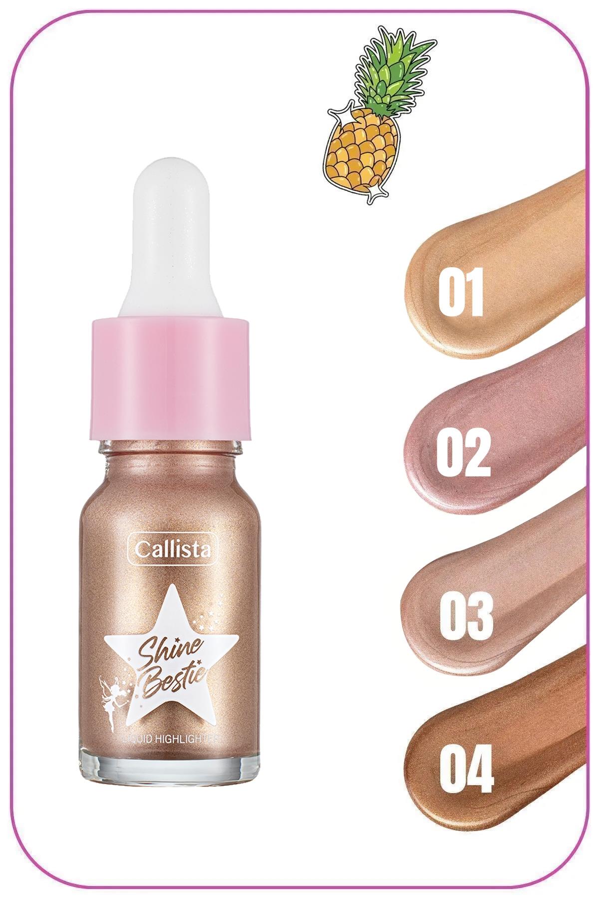 Callista Shine Bestie Highlighter Likit Aydınlatıcı 03 Twinkle Pixie-40110058