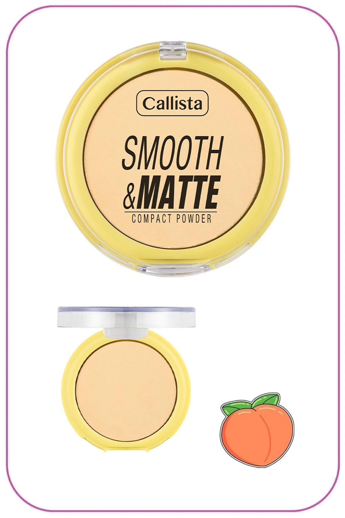 Callista Smooth Matte Compact Powder Mat Görünümlü Pudra 13-40110070
