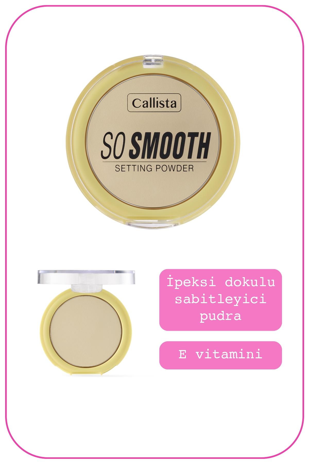 Callista So Smooth Setting Powder Makyaj Sabitleyici Nude Pudra 02 Going Bananas-40110078