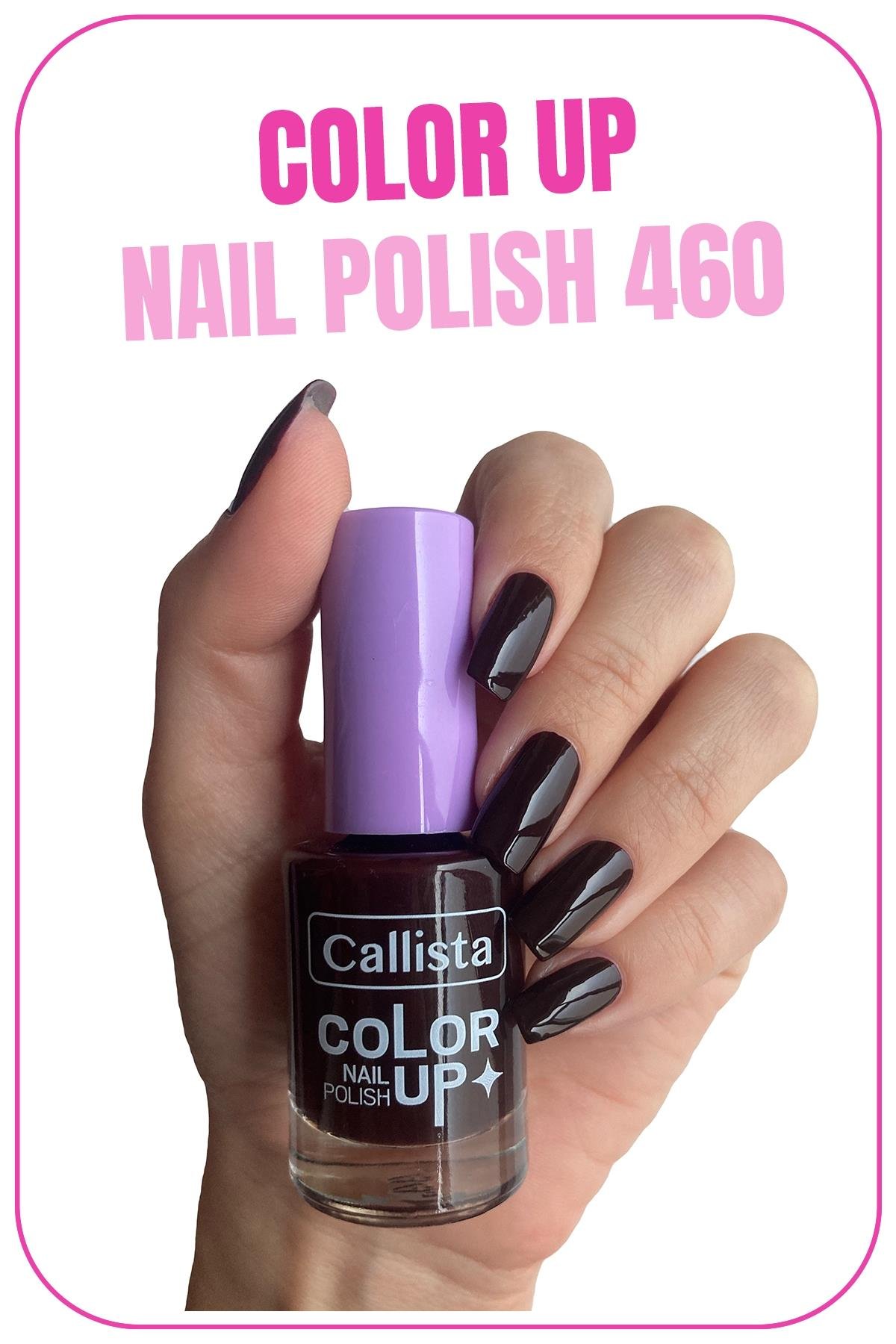 Callista Color Up Nail Polish Oje 460 Nail Game - Bordo-40110154