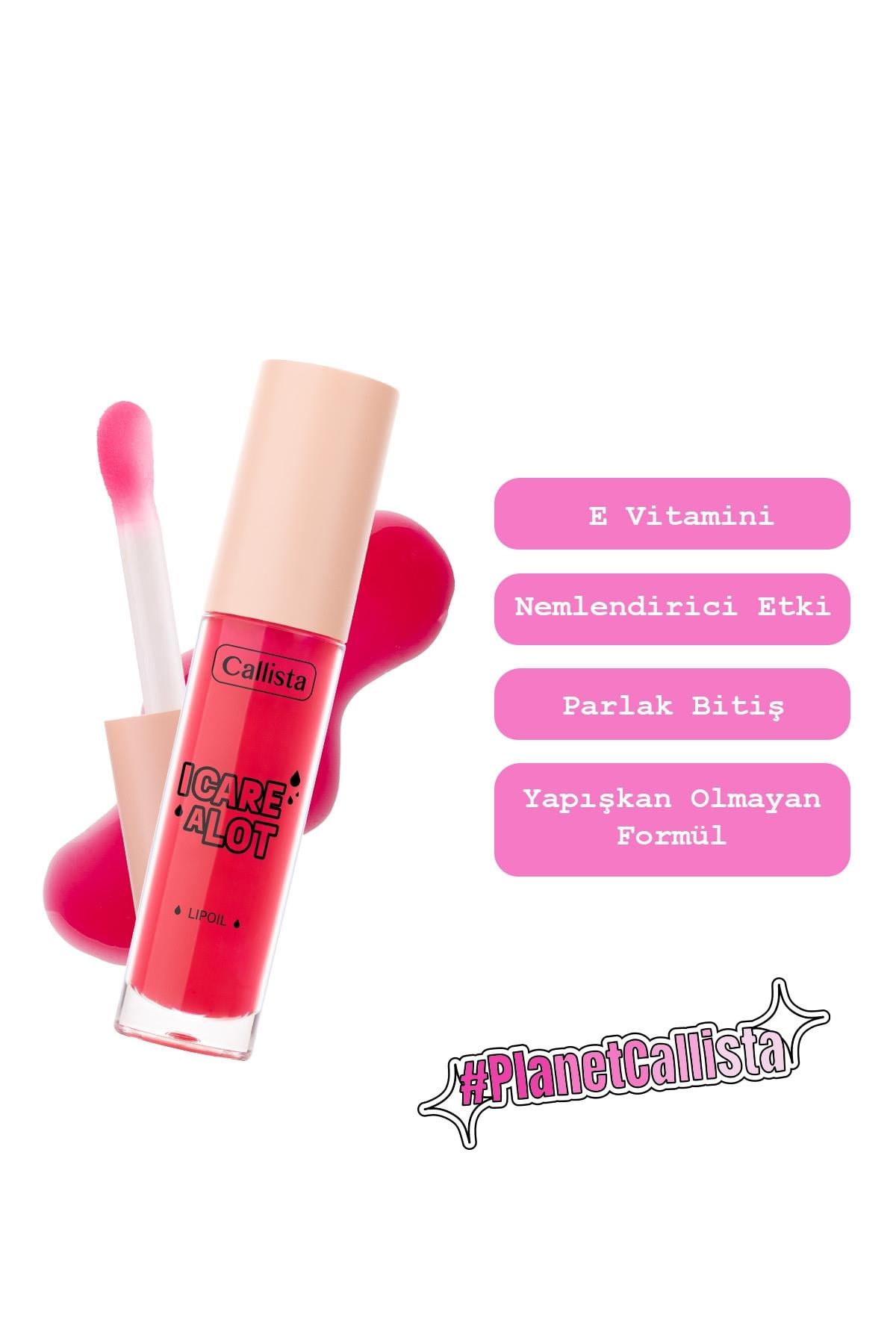 I Care A Lot Lip Oil Nemlendirici ve Parlatıcı Dudak Bakım Yağı - 10 Sweetie Pink - Pembe-40110307