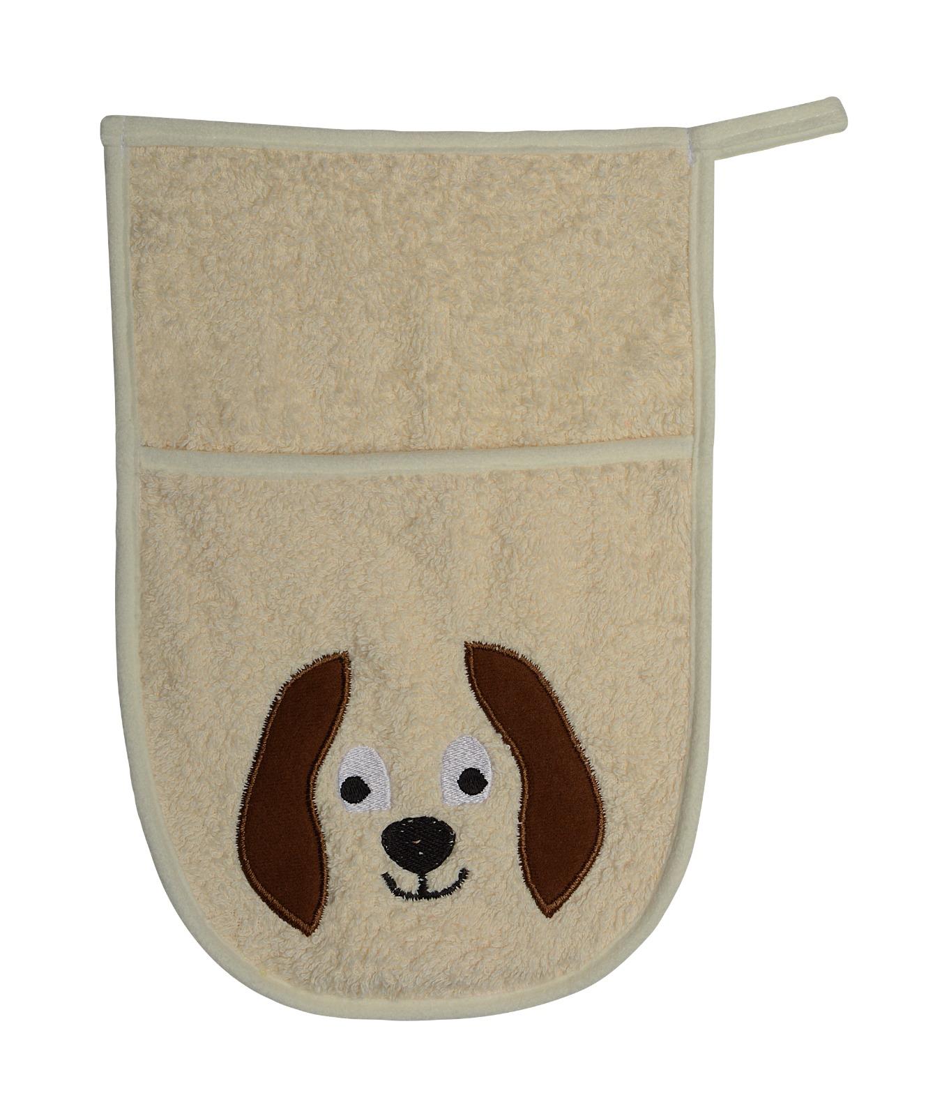 Bebek Banyo ÜrünleriSevimli Köpek Bebek Banyo Lifi & Kesesi