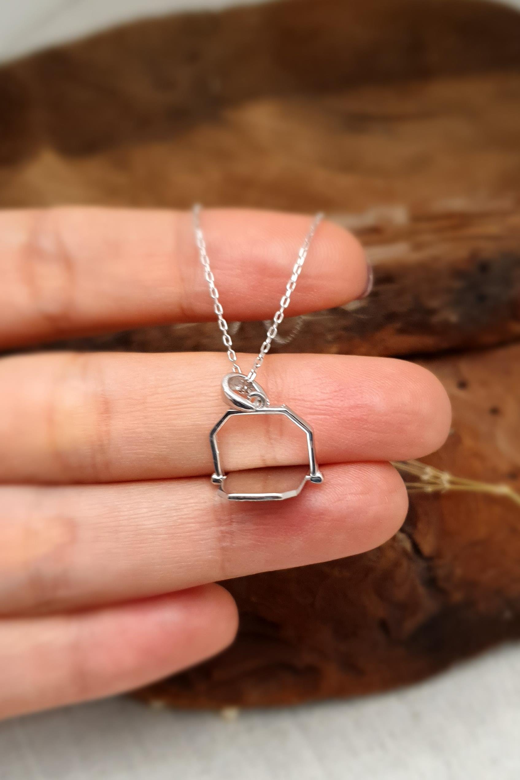 Chokurei Kolye Gümüş El Yapımı Akış ve Yeniden Doğum Sembolü