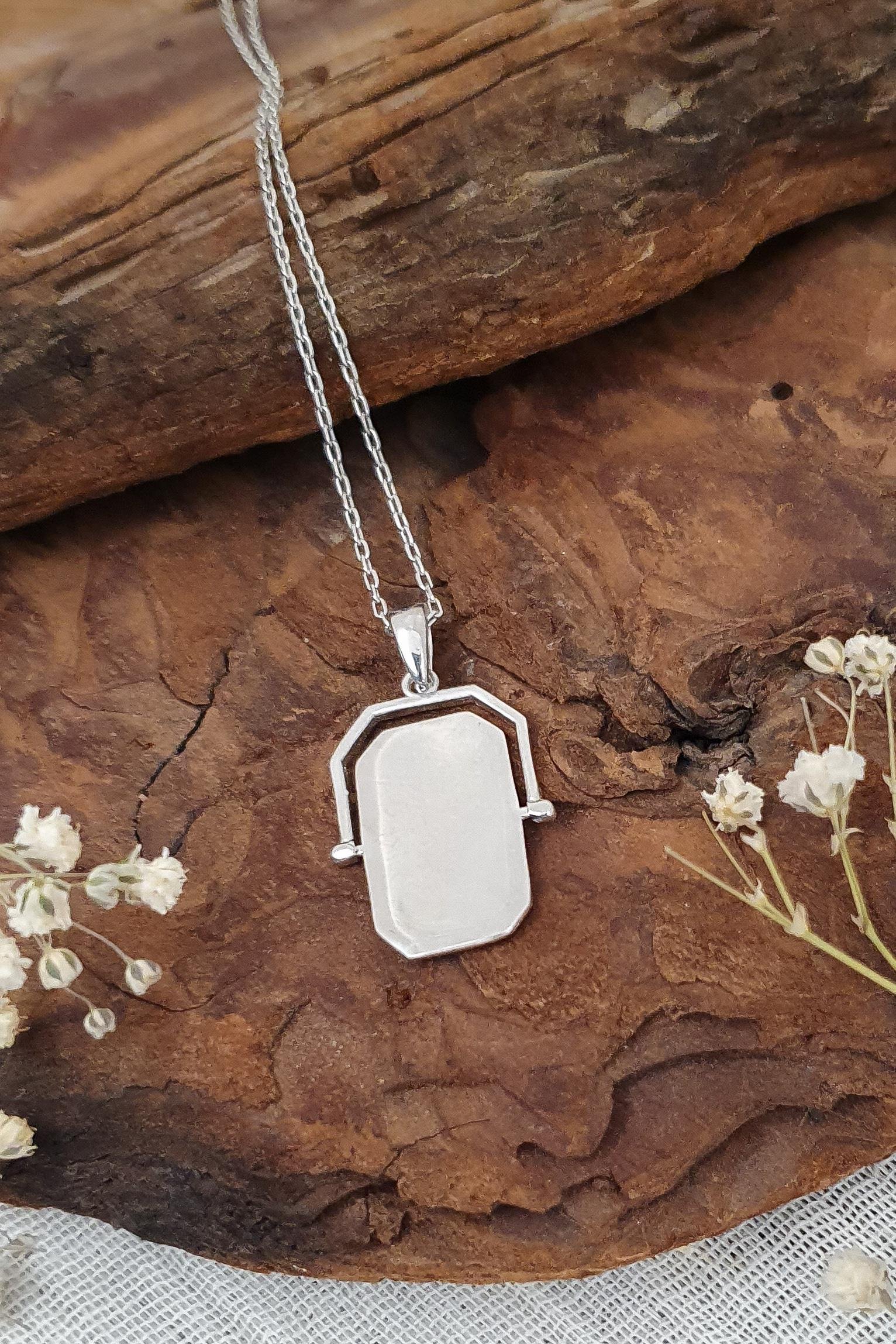 Chokurei Kolye Gümüş El Yapımı Akış ve Yeniden Doğum Sembolü