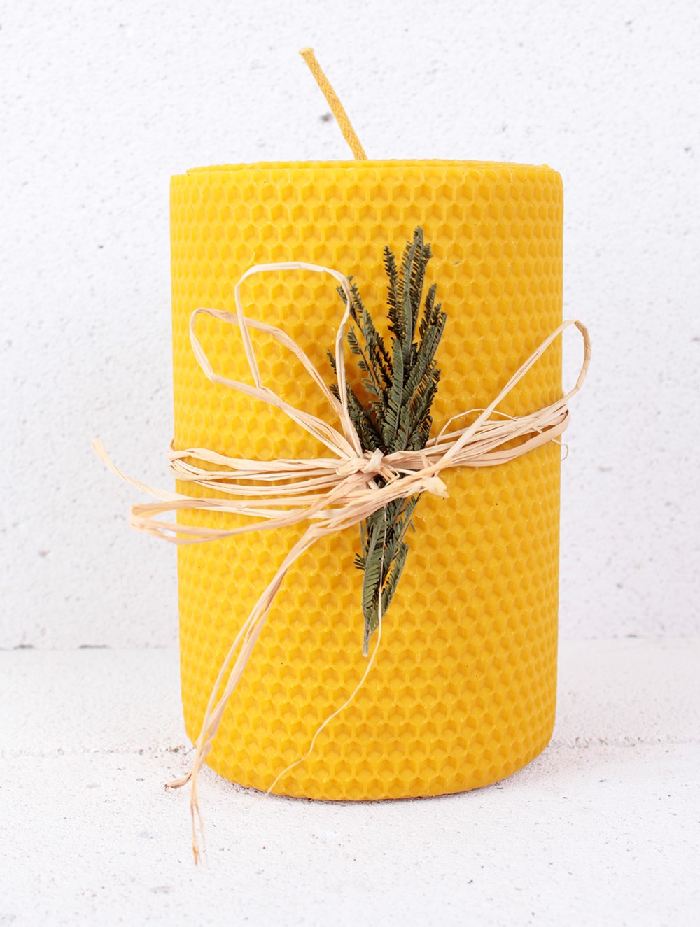 DOĞAL BALMUMU MUM - ( 10 cm x 15 cm )