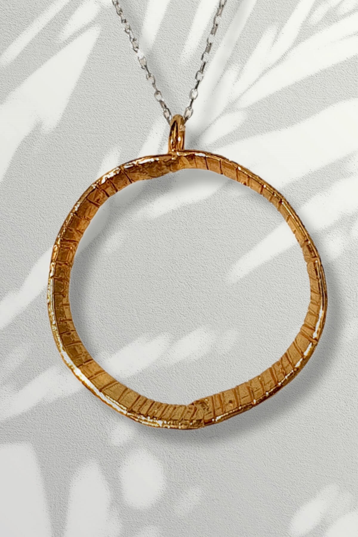 El Yapımı Bronz Kolye - Yaşam Döngüsü - Sade