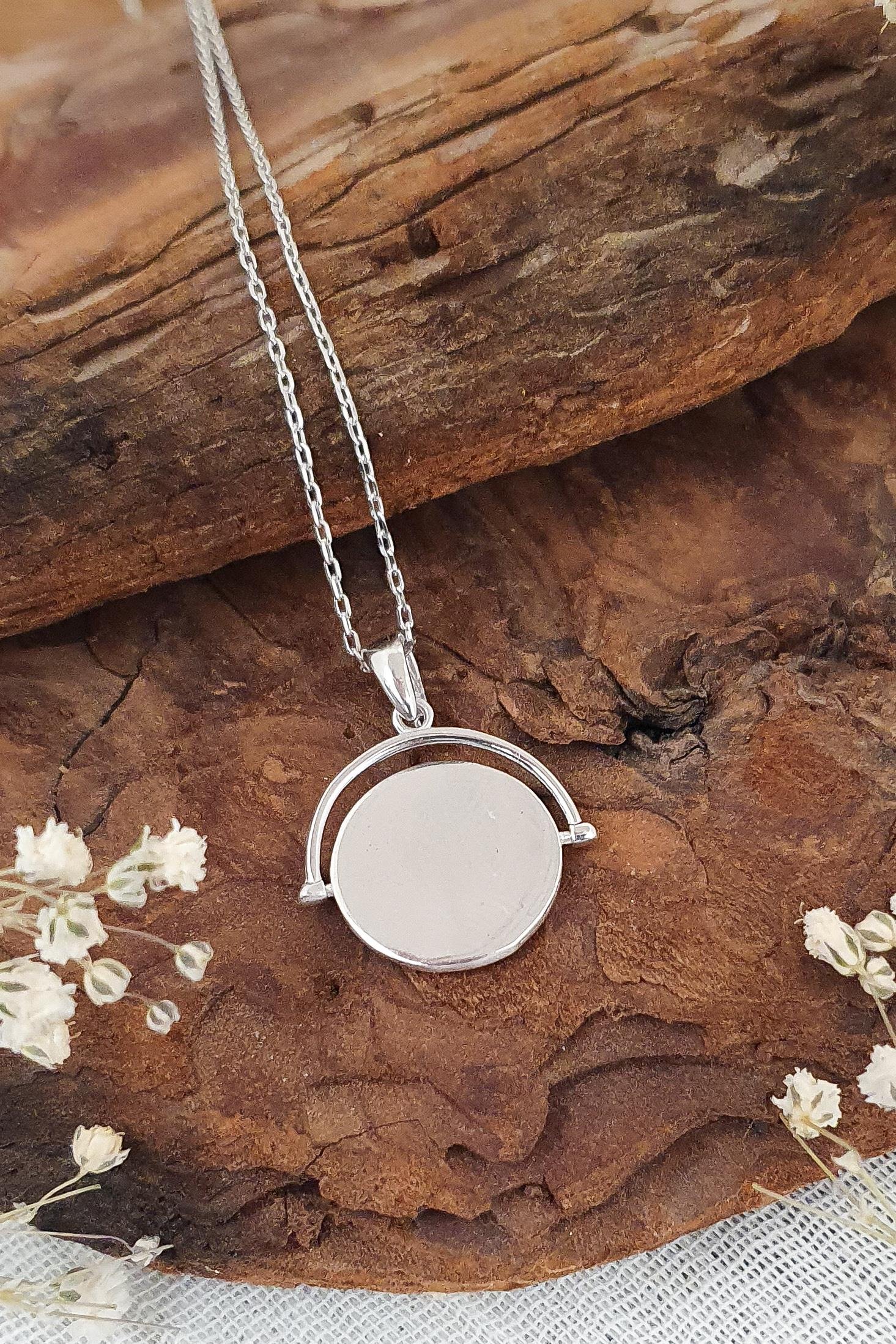 Her Şeyi Gören Göz Kolye Gümüş El Yapımı