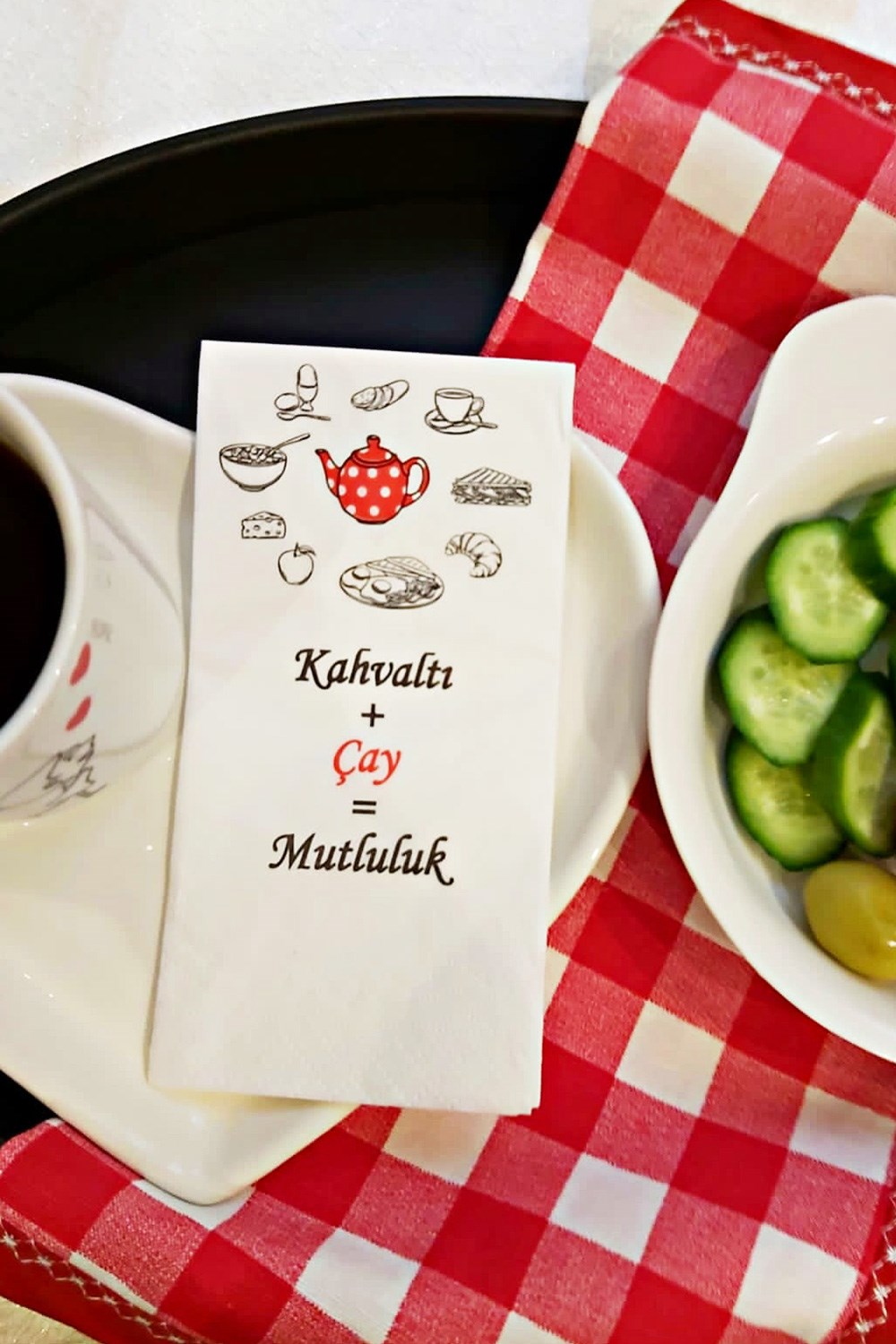 KAHVALTI + ÇAY SUNUM PEÇETESİ (20 Adet )