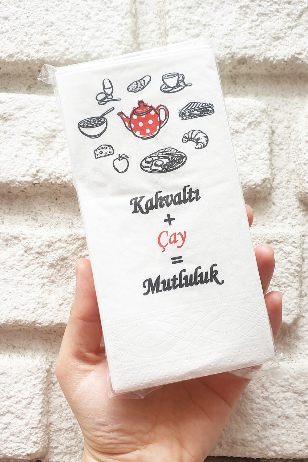 KAHVALTI + ÇAY SUNUM PEÇETESİ (20 Adet )