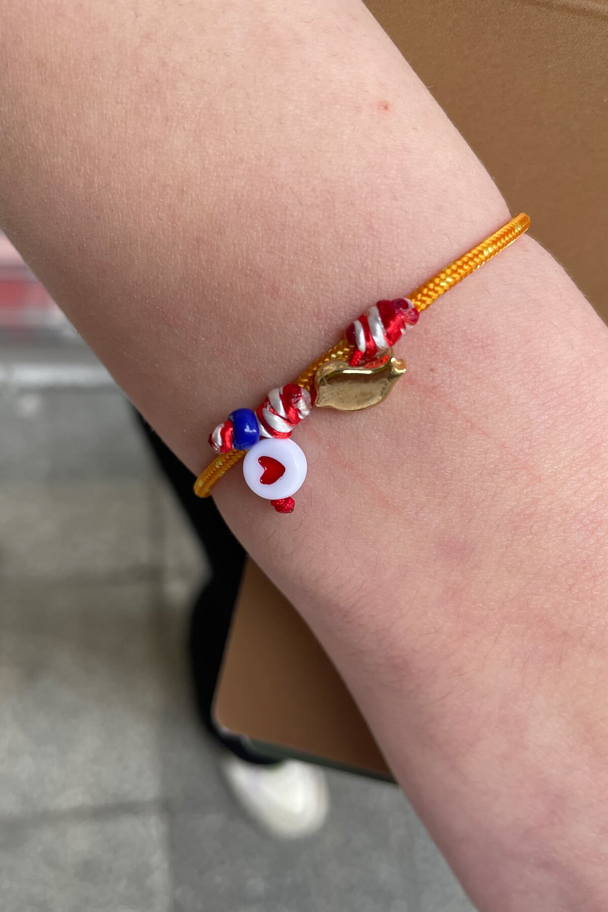 Kalpli- Kuşlu Halat Bileklik