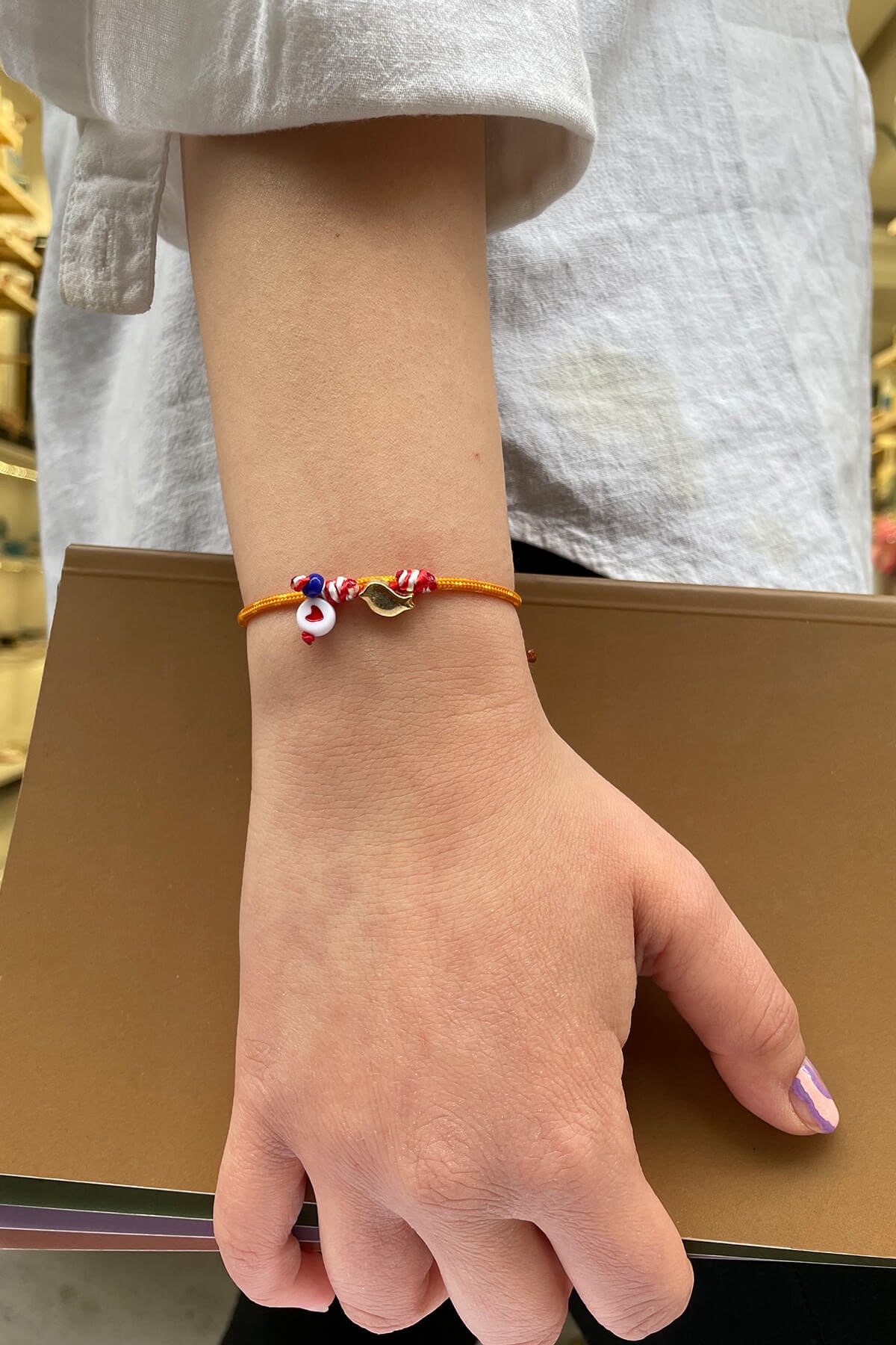 Kalpli- Kuşlu Halat Bileklik