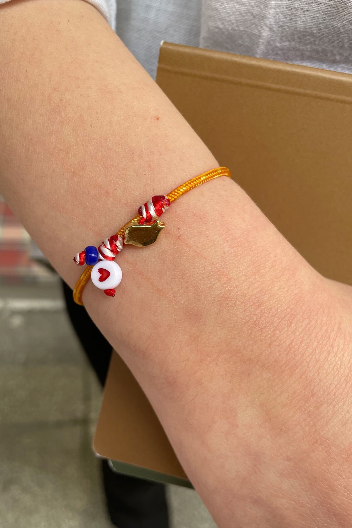 Kalpli- Kuşlu Halat Bileklik