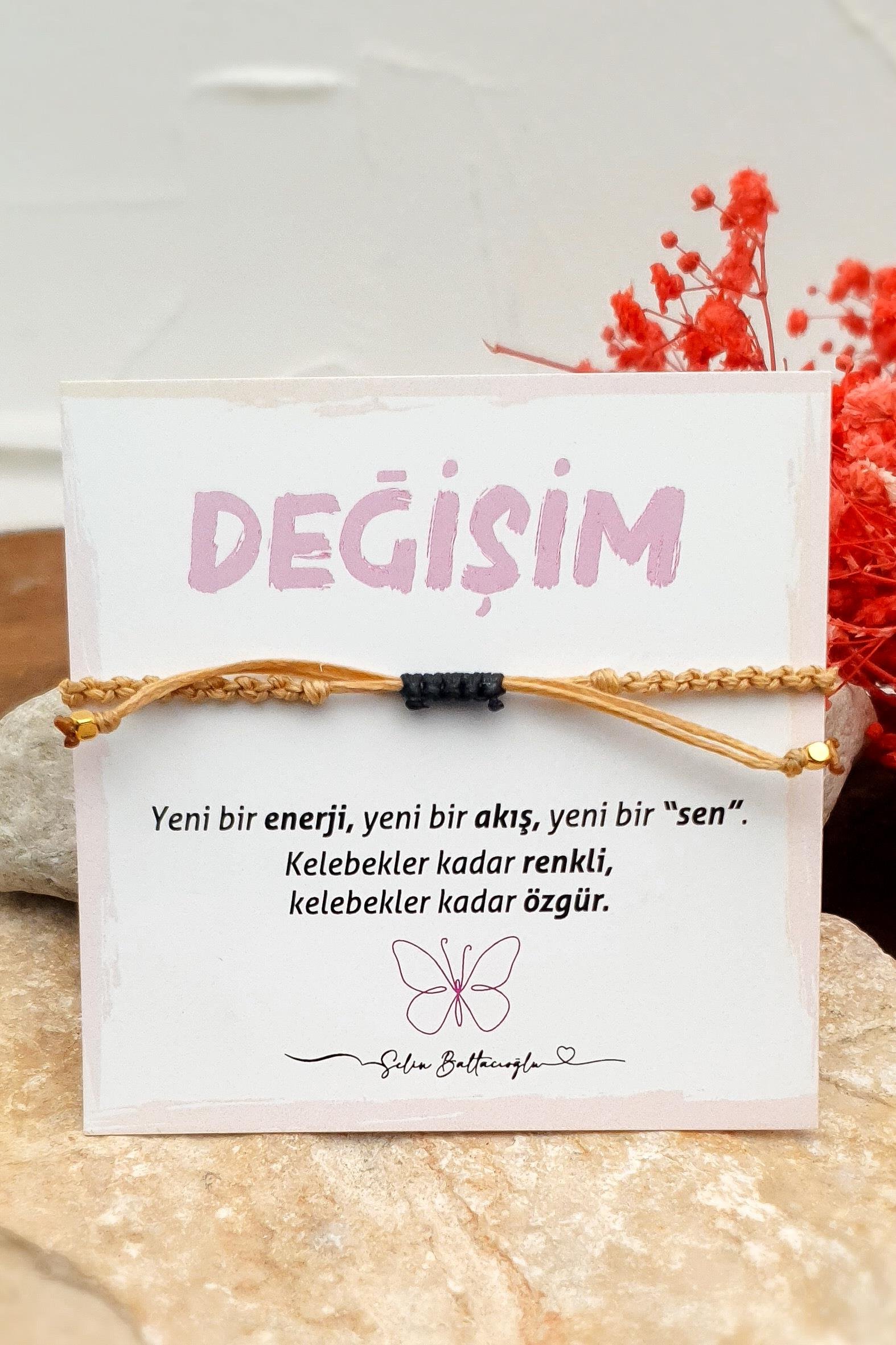 Kelebek Bileklik - Değişim Bilekliği