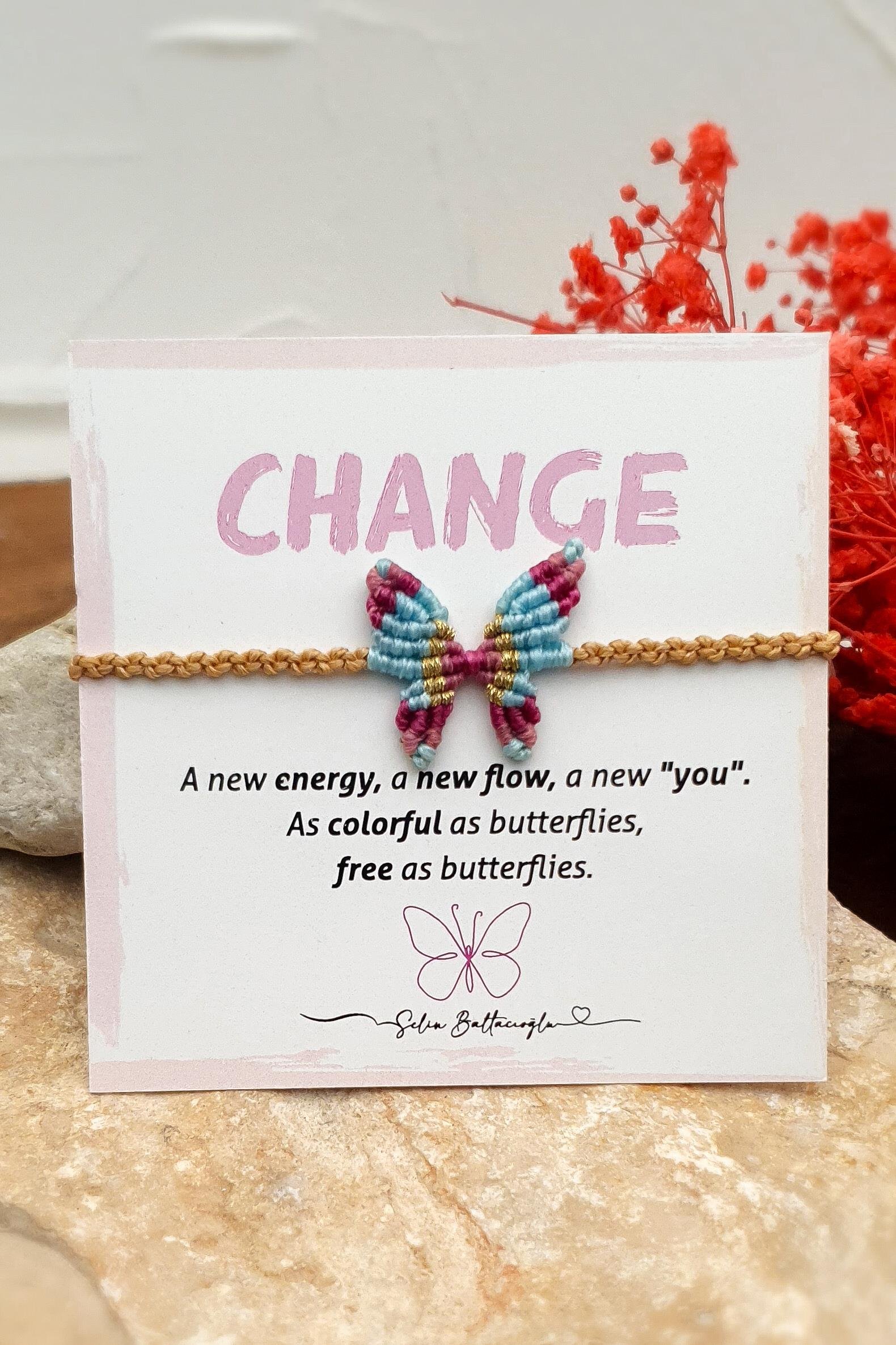 Kelebek Bileklik - Değişim Bilekliği