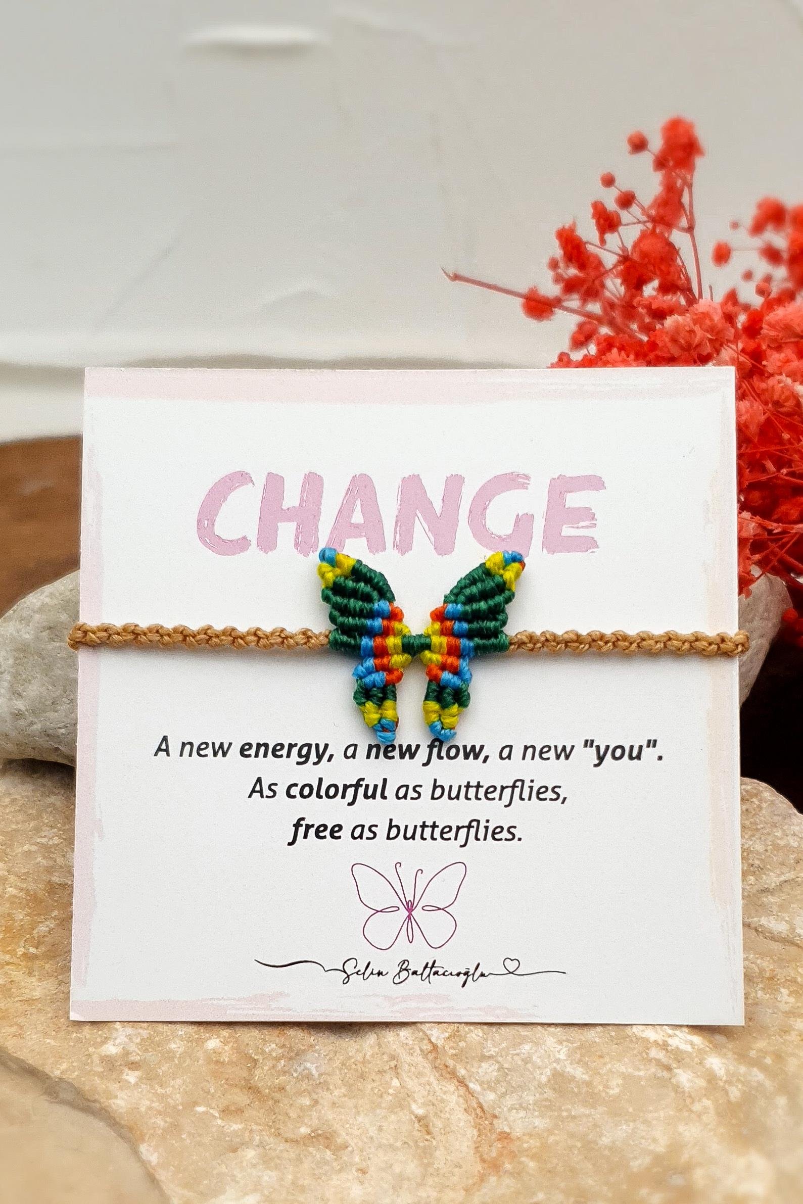 Kelebek Bileklik - Değişim Bilekliği