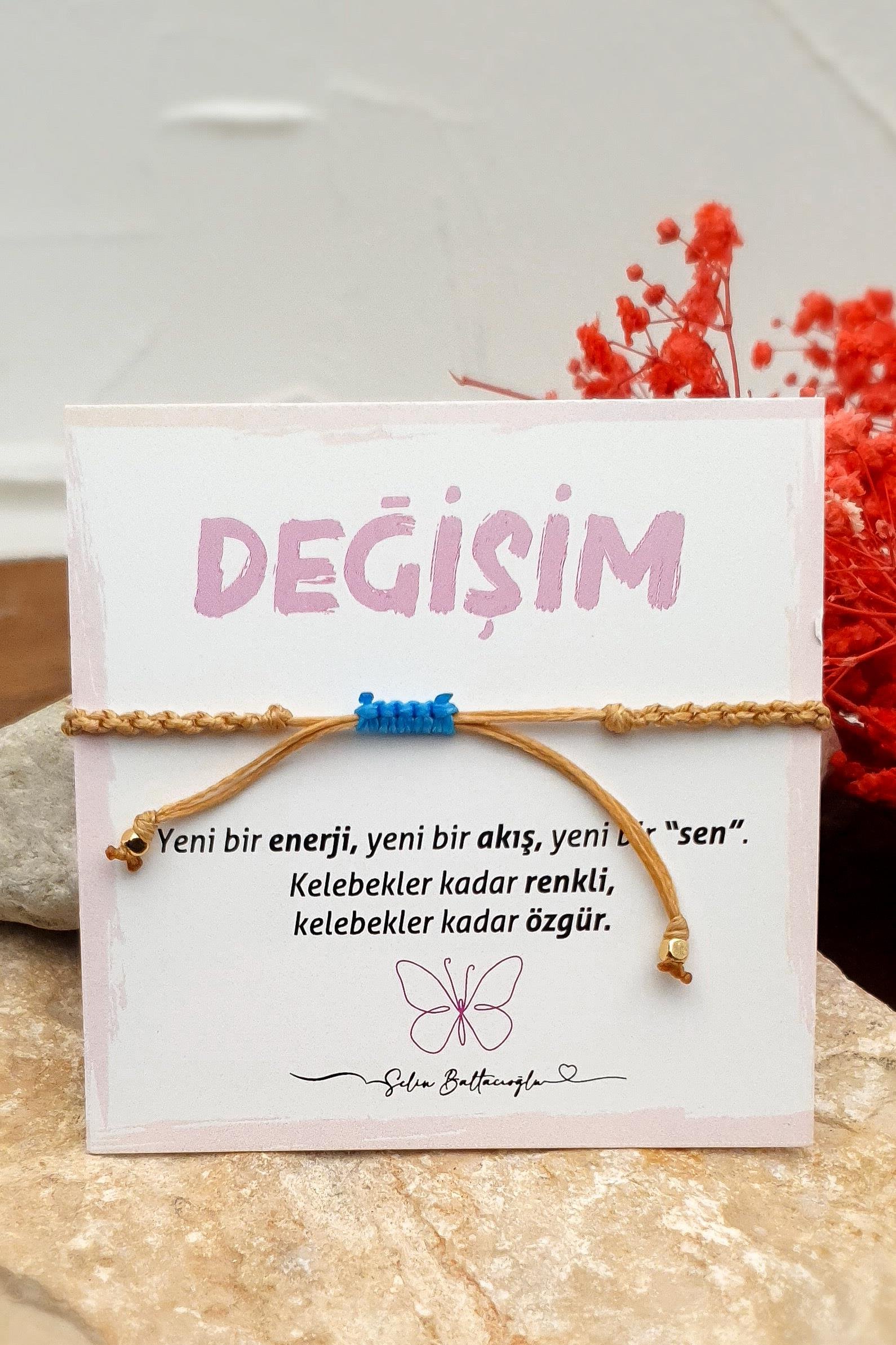 Kelebek Bileklik - Değişim Bilekliği