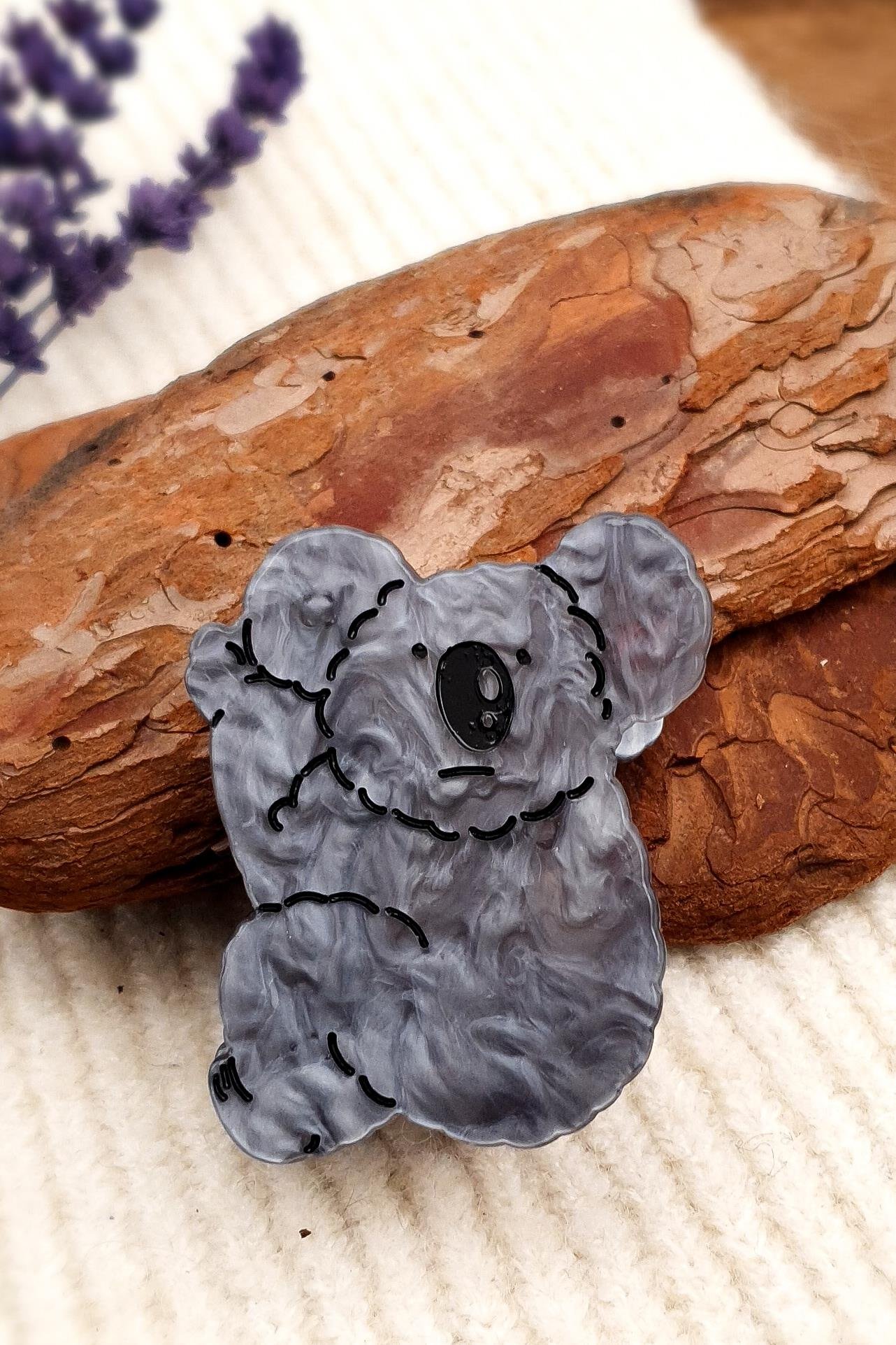 Kemik Toka - Koala Toka - Gri Koala