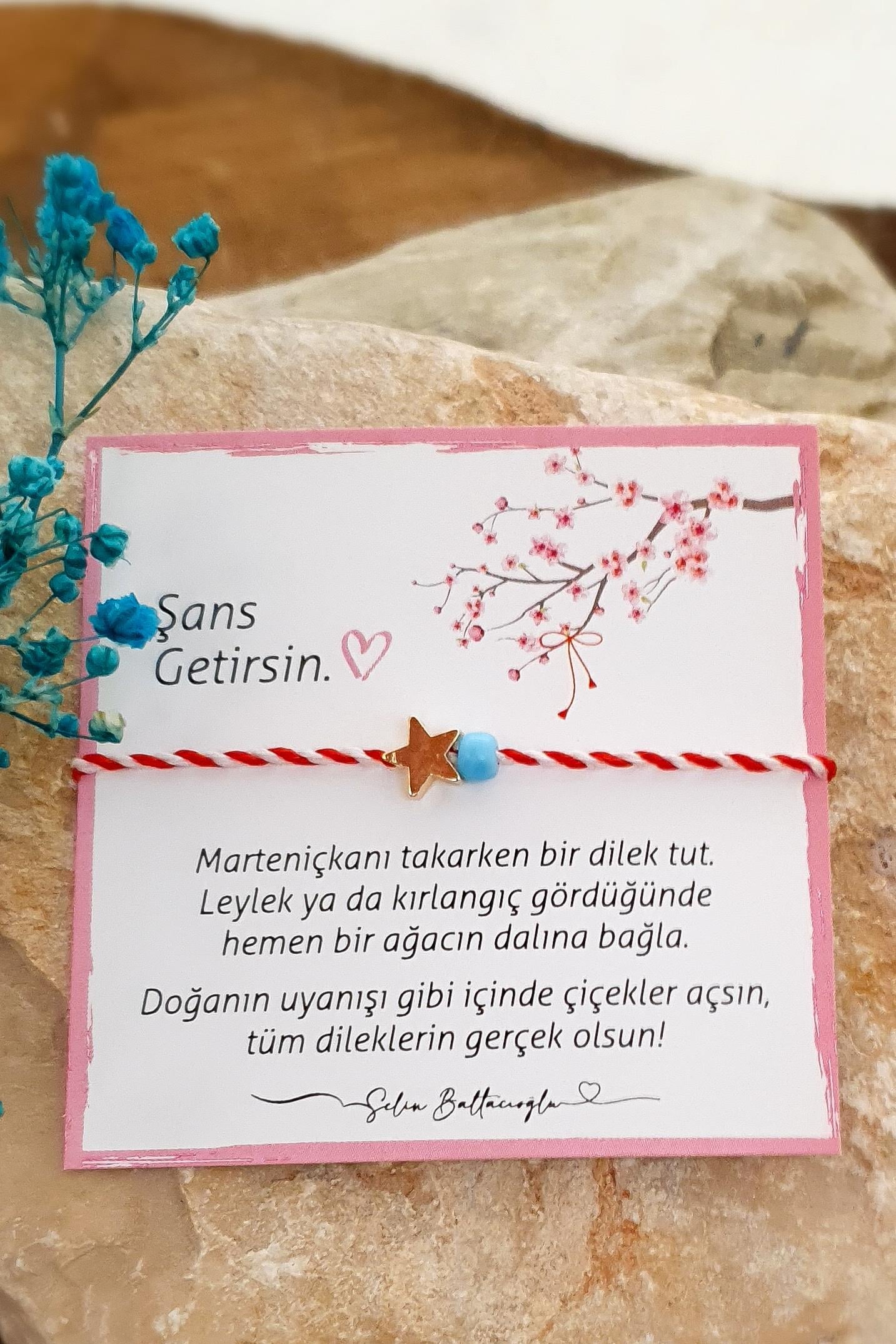 Marteniçka - Baharın Müjdecisi - Dilek Bilekliği