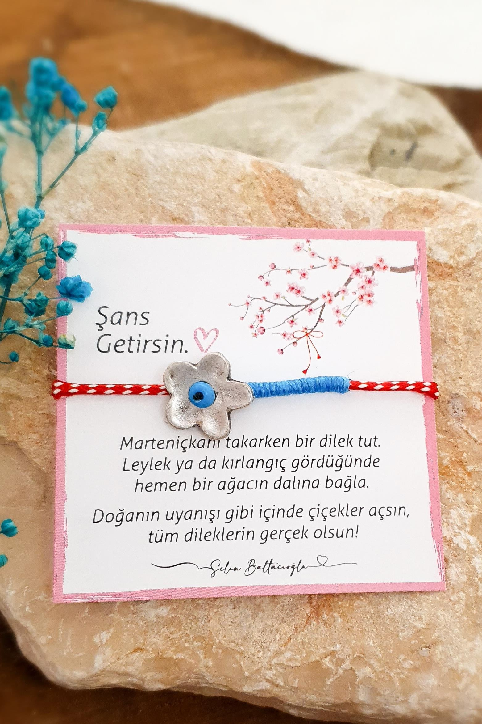 Marteniçka - Baharın Müjdecisi - Dilek Bilekliği