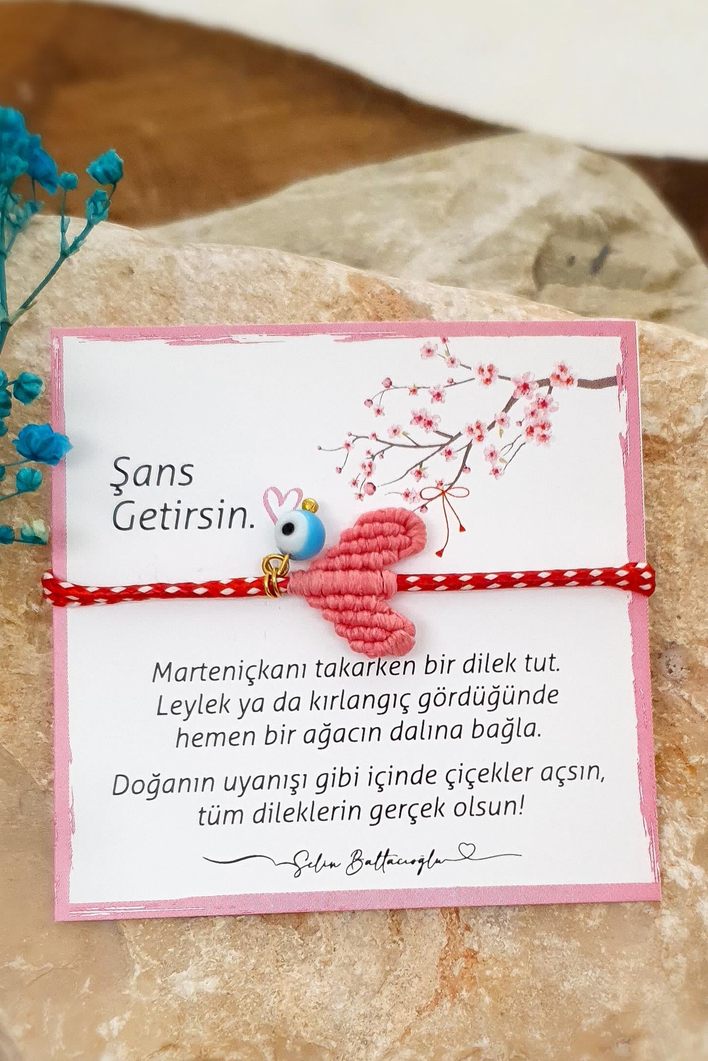 Marteniçka - Baharın Müjdecisi - Dilek Bilekliği
