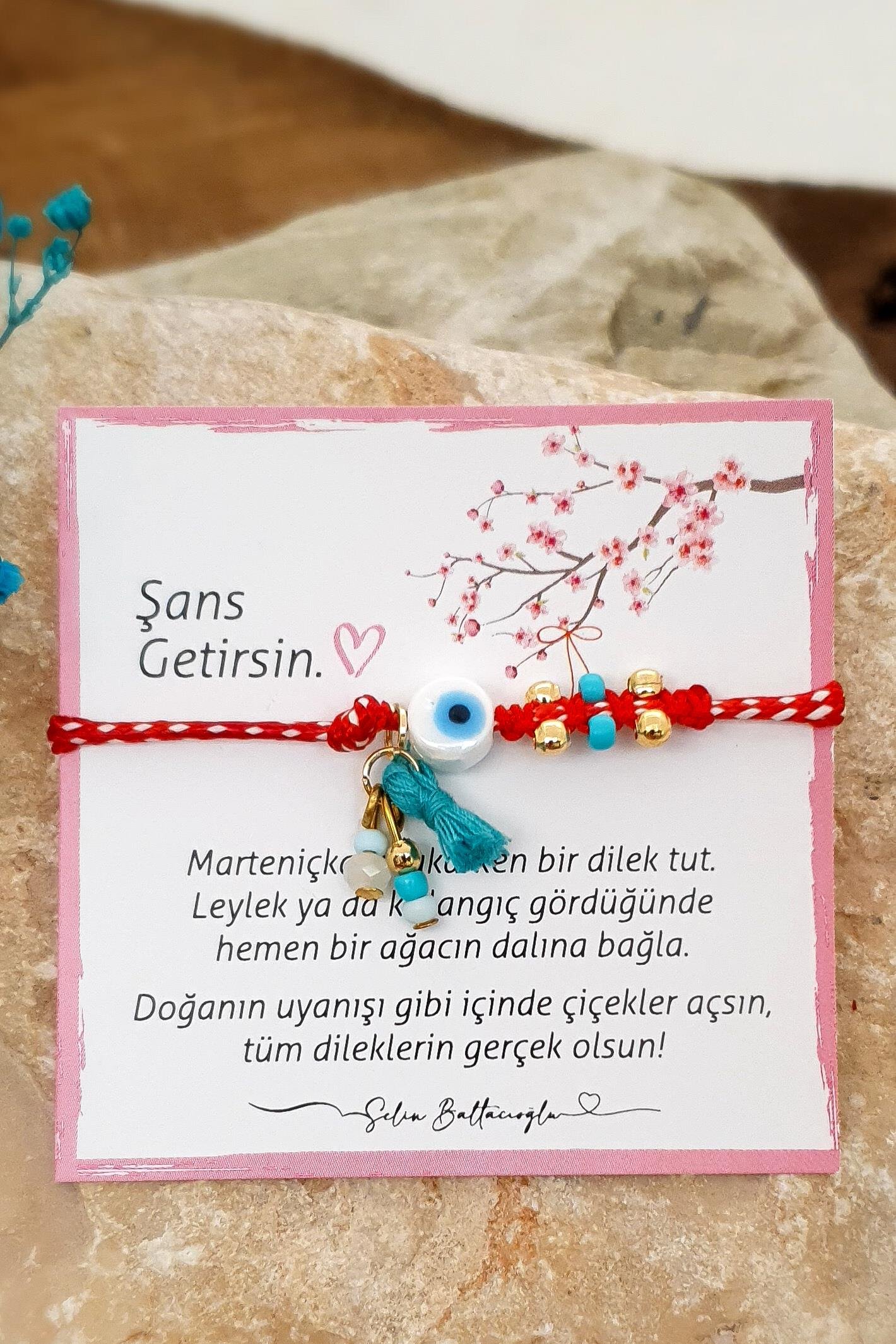 Marteniçka - Baharın Müjdecisi - Dilek Bilekliği