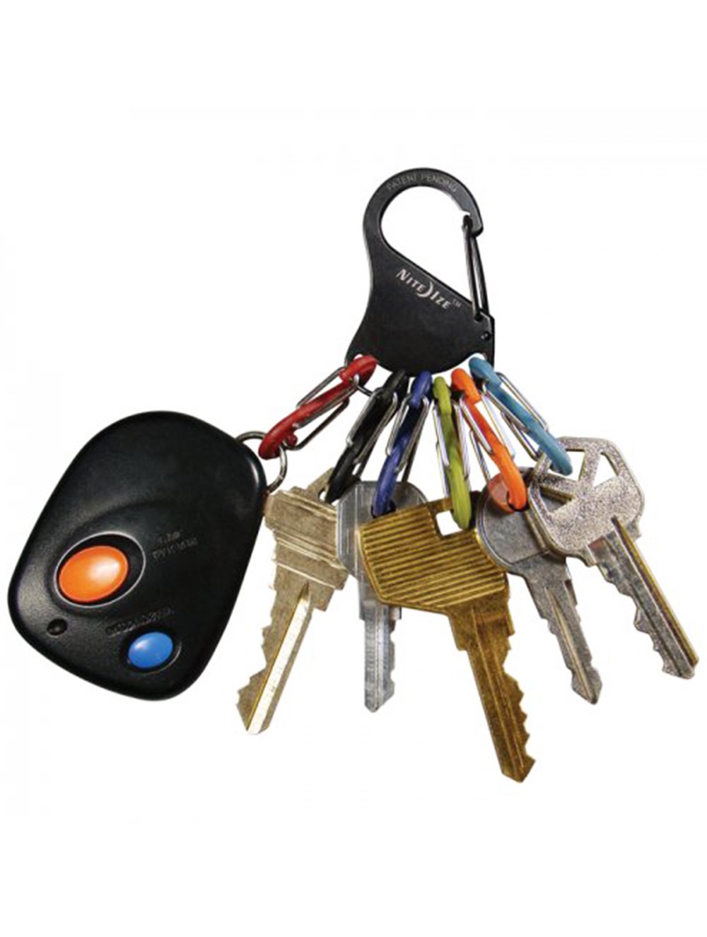 S-BINER KEYRACK SİYAH ANAHTARLIK - NITE IZE