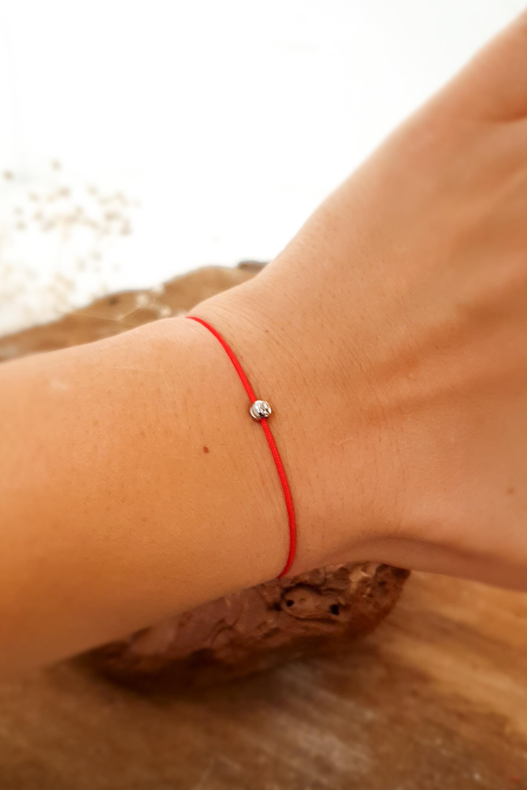 Şans Bilekliği - Kırmızı İp Bileklik - Dilek Bilekliği