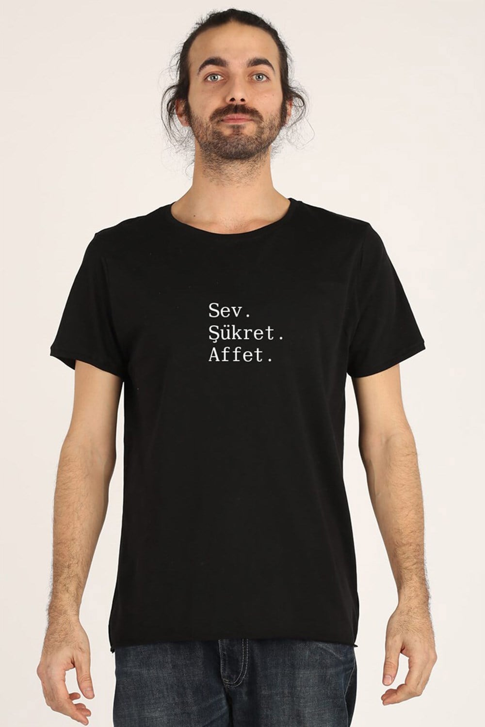 SEV & ŞÜKRET & AFFET YUVARLAK YAKA TSHIRT