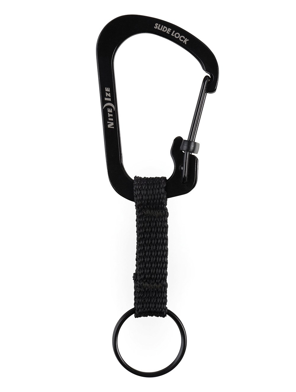 SLIDELOCK KEY RING CARABINER SİYAH - NITE IZE