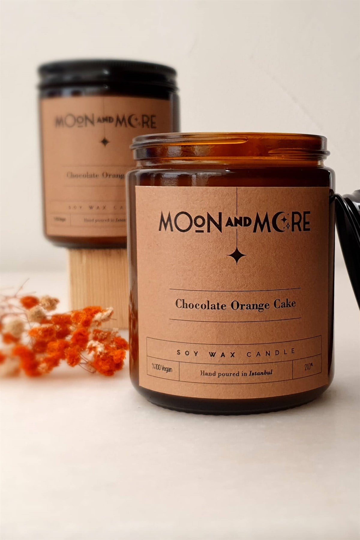 Vegan Mum - Patchuli & Orange Lily - %100 Soya Mumu