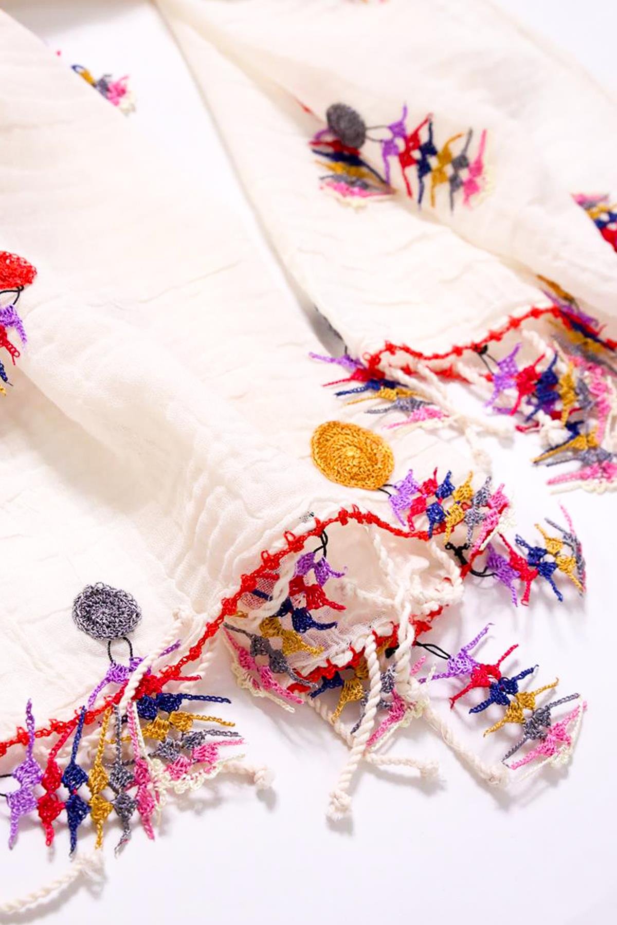 Kırmızı Dansöz Fular - Şaman Butik Kırmızı Dansöz Fular