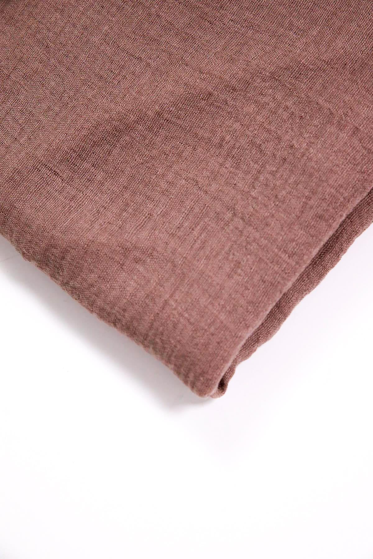  Vizon Rengi Pamuk Şal