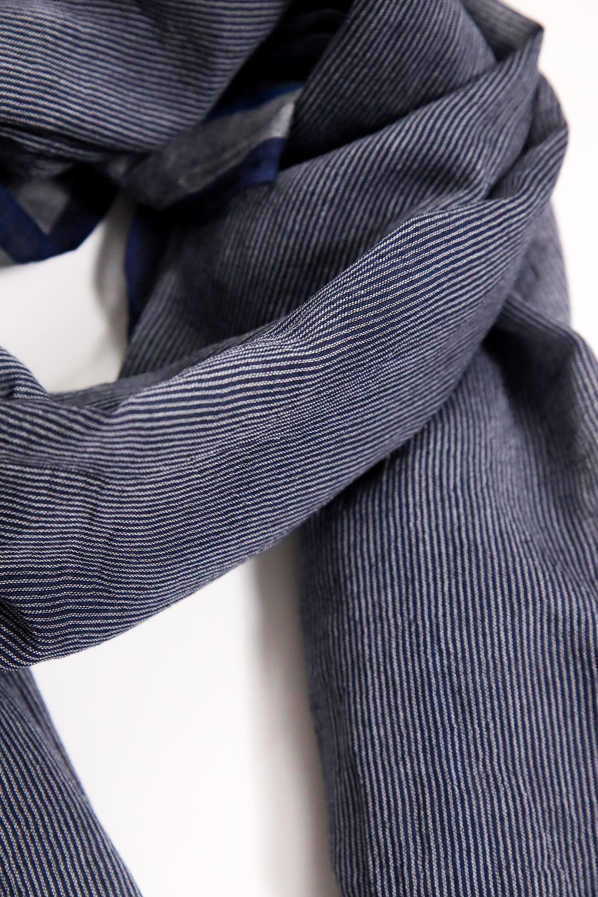 Lacivert Çizgili Narin Peştamal - Şaman Butik Lacivert Çizgili Narin Peştamal