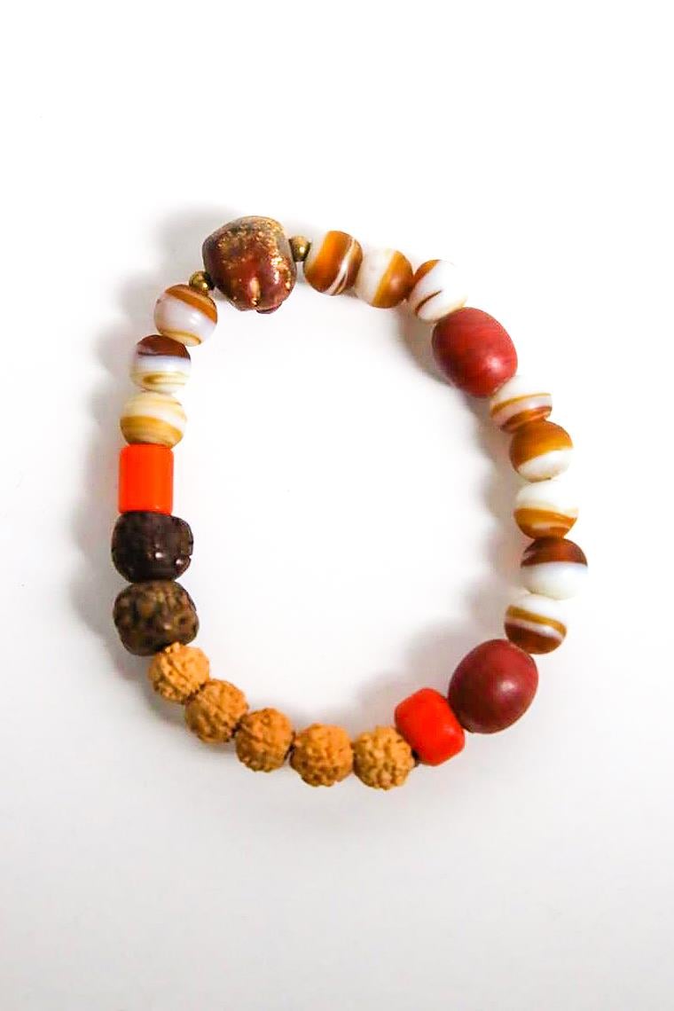  Antika Cam Detaylı Bileklik