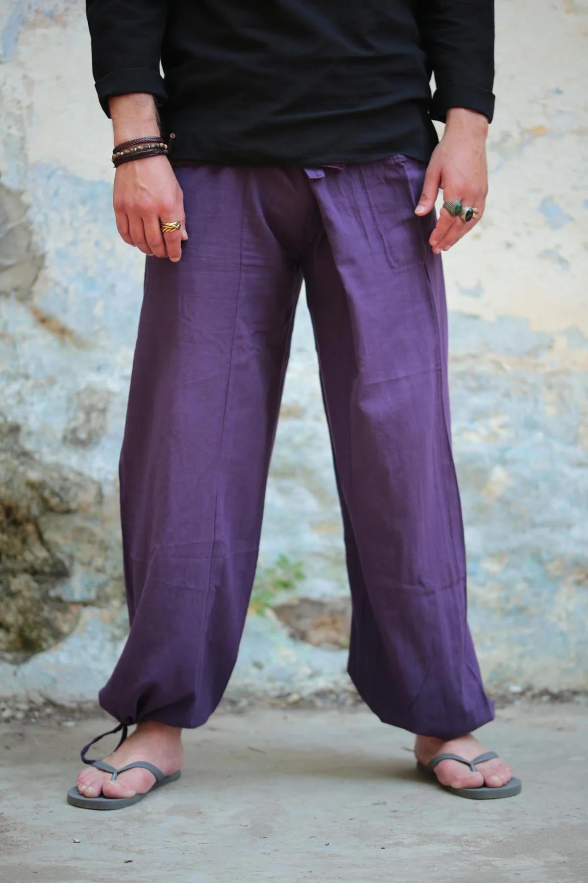  Mor Balıkçı Pantolon