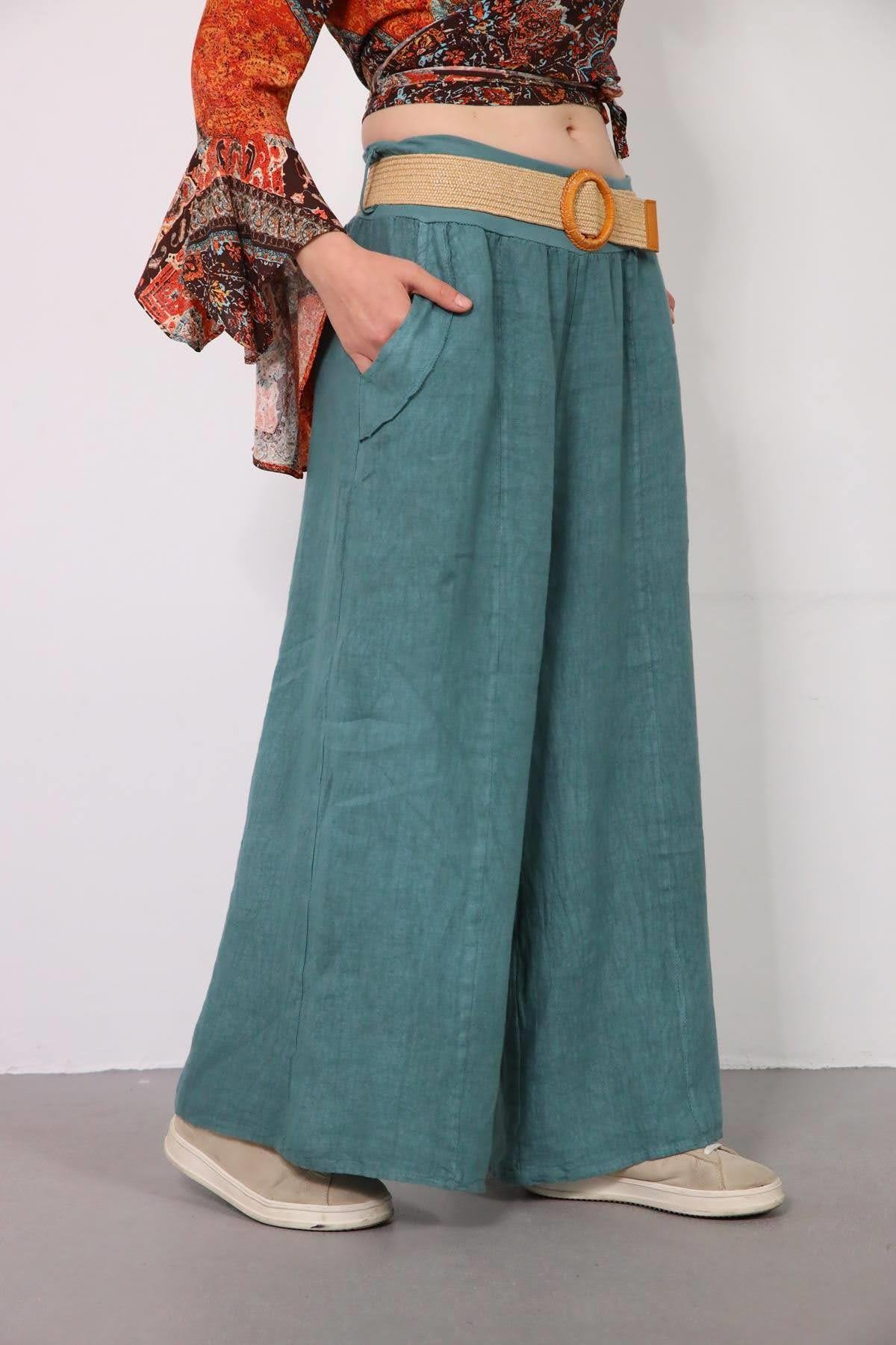  Mint Asena Pants - Saman Butik | Boho Fashion  Mint Asena Pants
