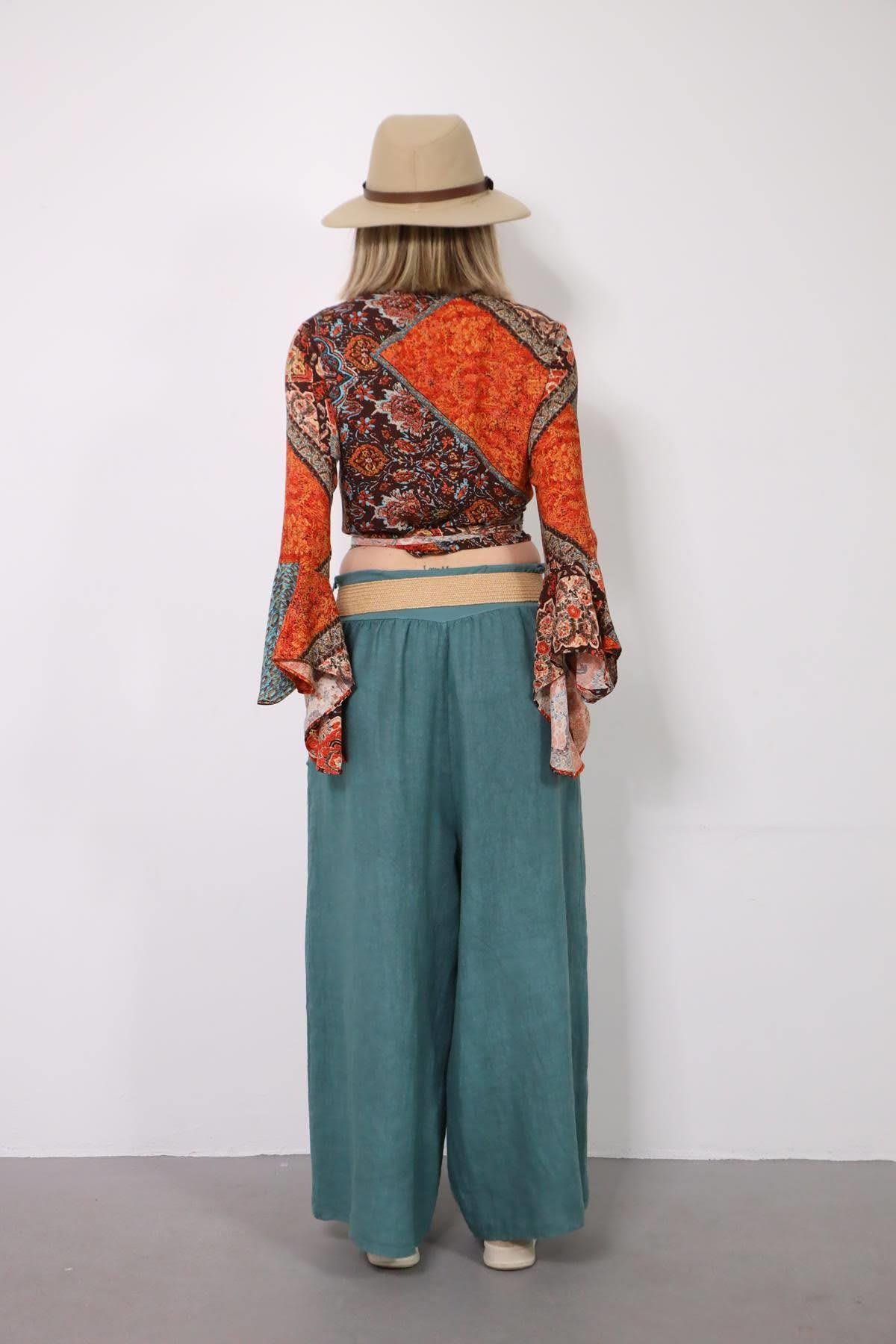  Mint Asena Pants - Saman Butik | Boho Fashion  Mint Asena Pants