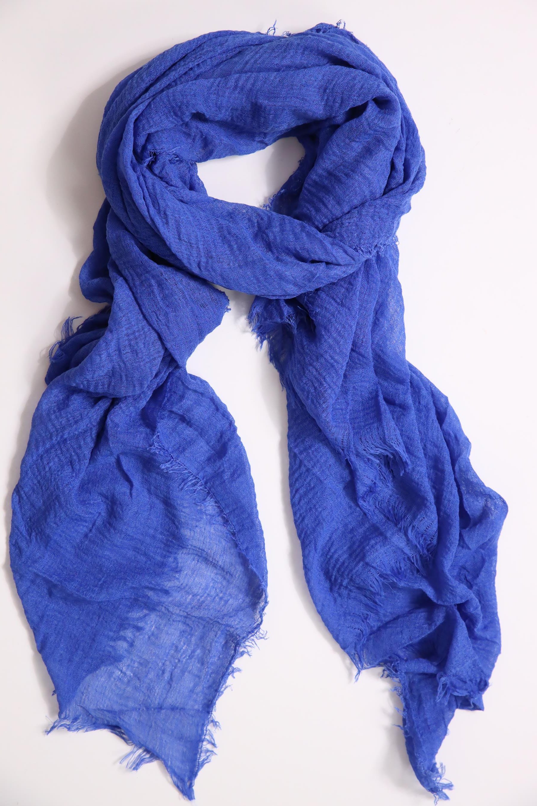  Saks Mavisi Pamuk Şal