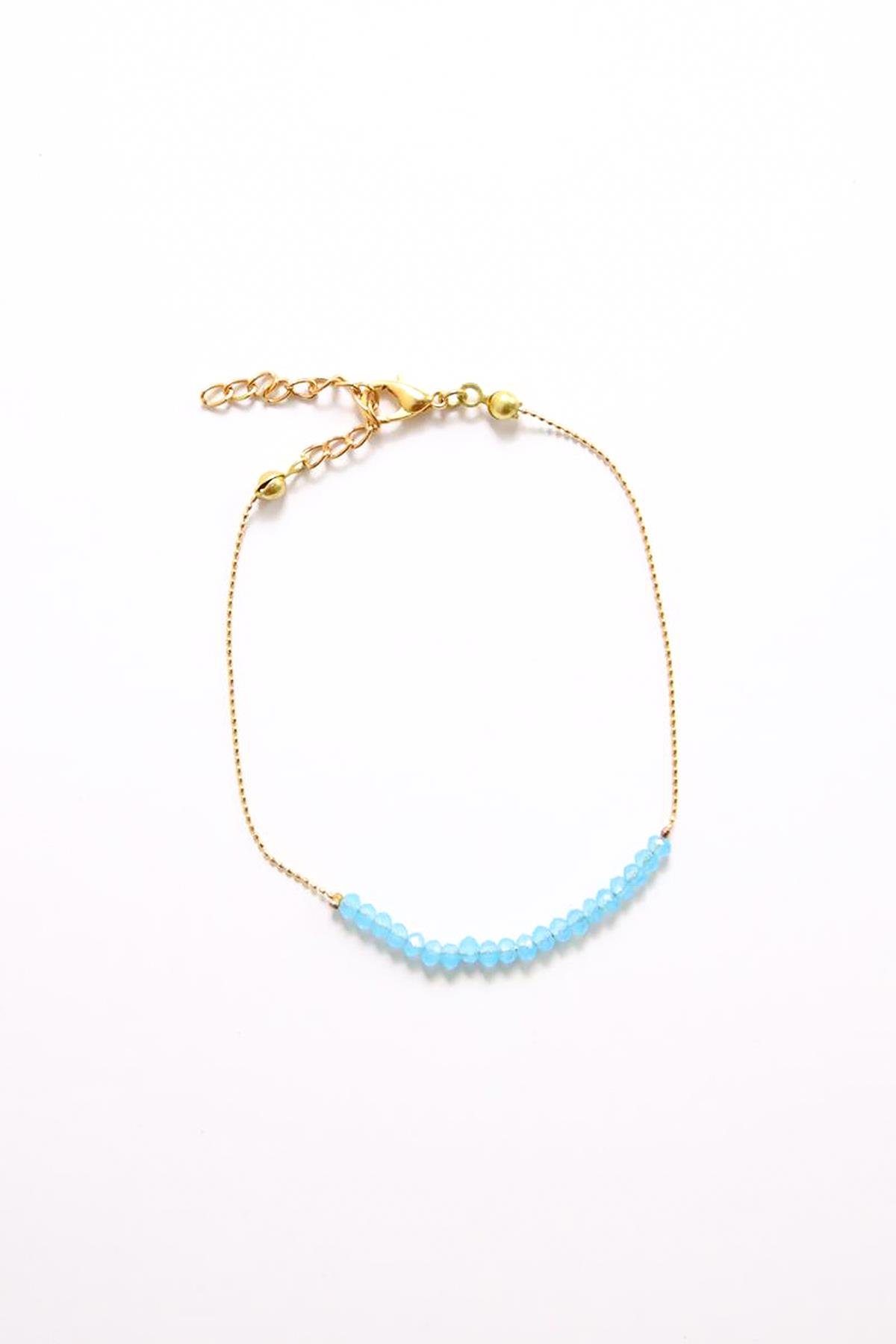 Kristal Taşlı Halhal - Şaman Butik Kristal Taşlı Halhal