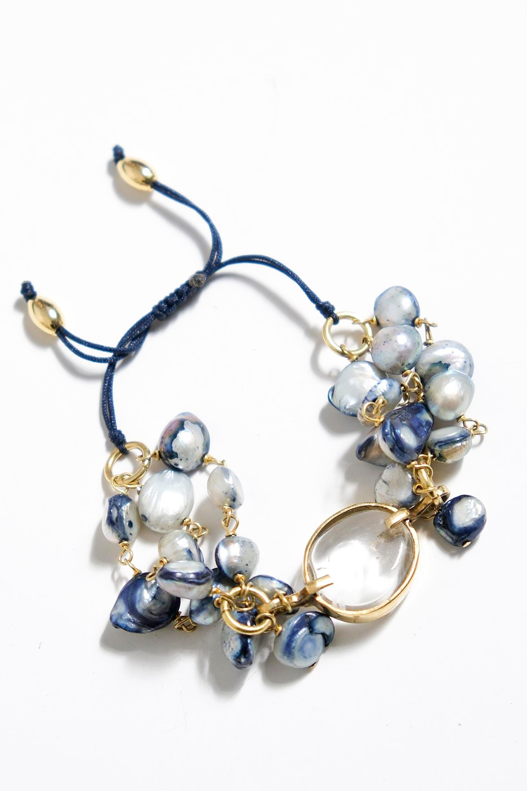 Renklendirilmiş Gerçek İnci Özel El Yapımı Bileklik Renklendirilmiş Gerçek İnci Özel El Yapımı Bileklik