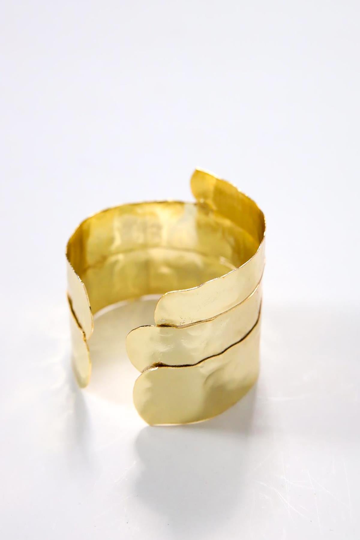  El Yapımı Altın Kaplama Bileklik