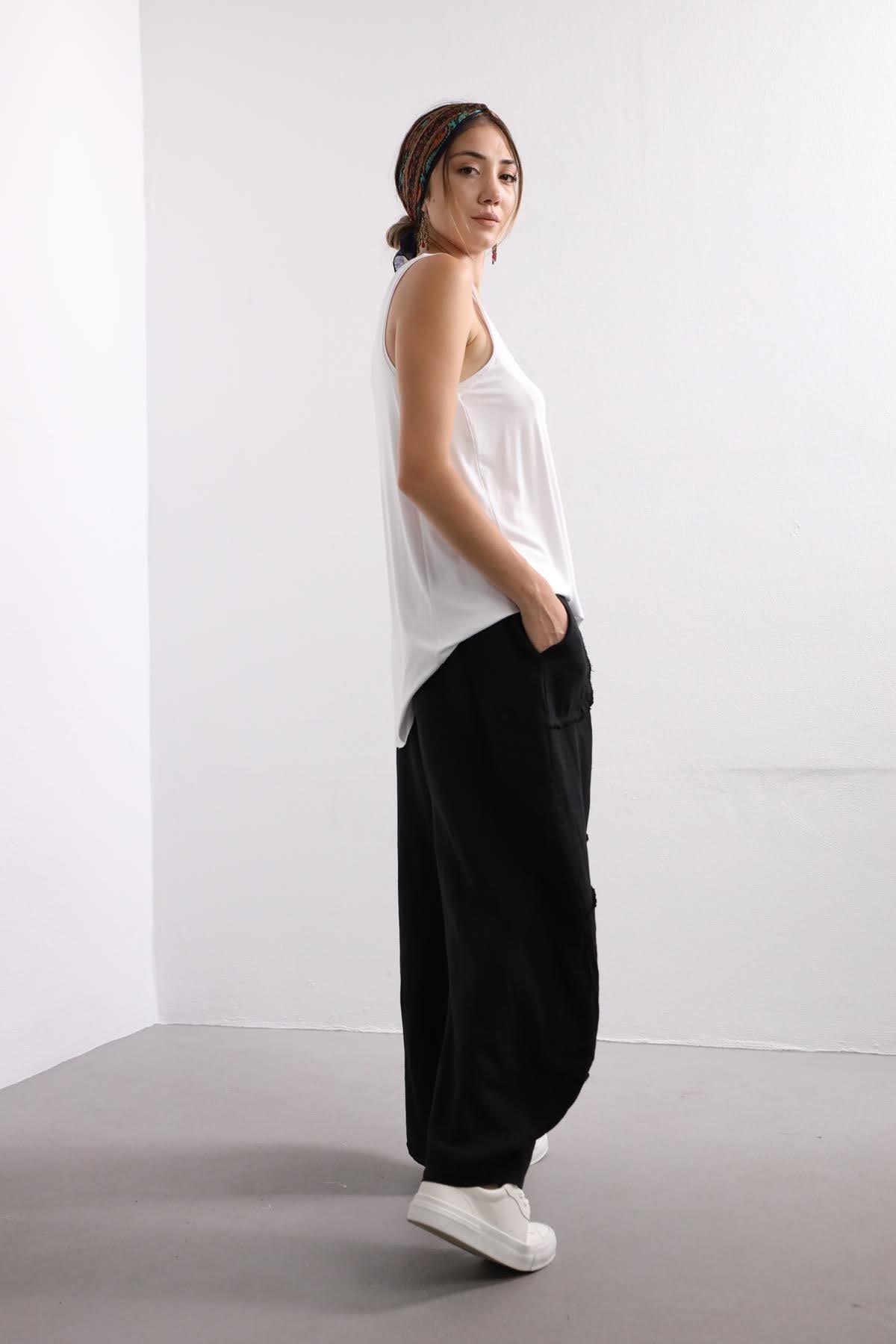 Beyaz Basic Atlet - Şaman Butik Beyaz Basic Atlet