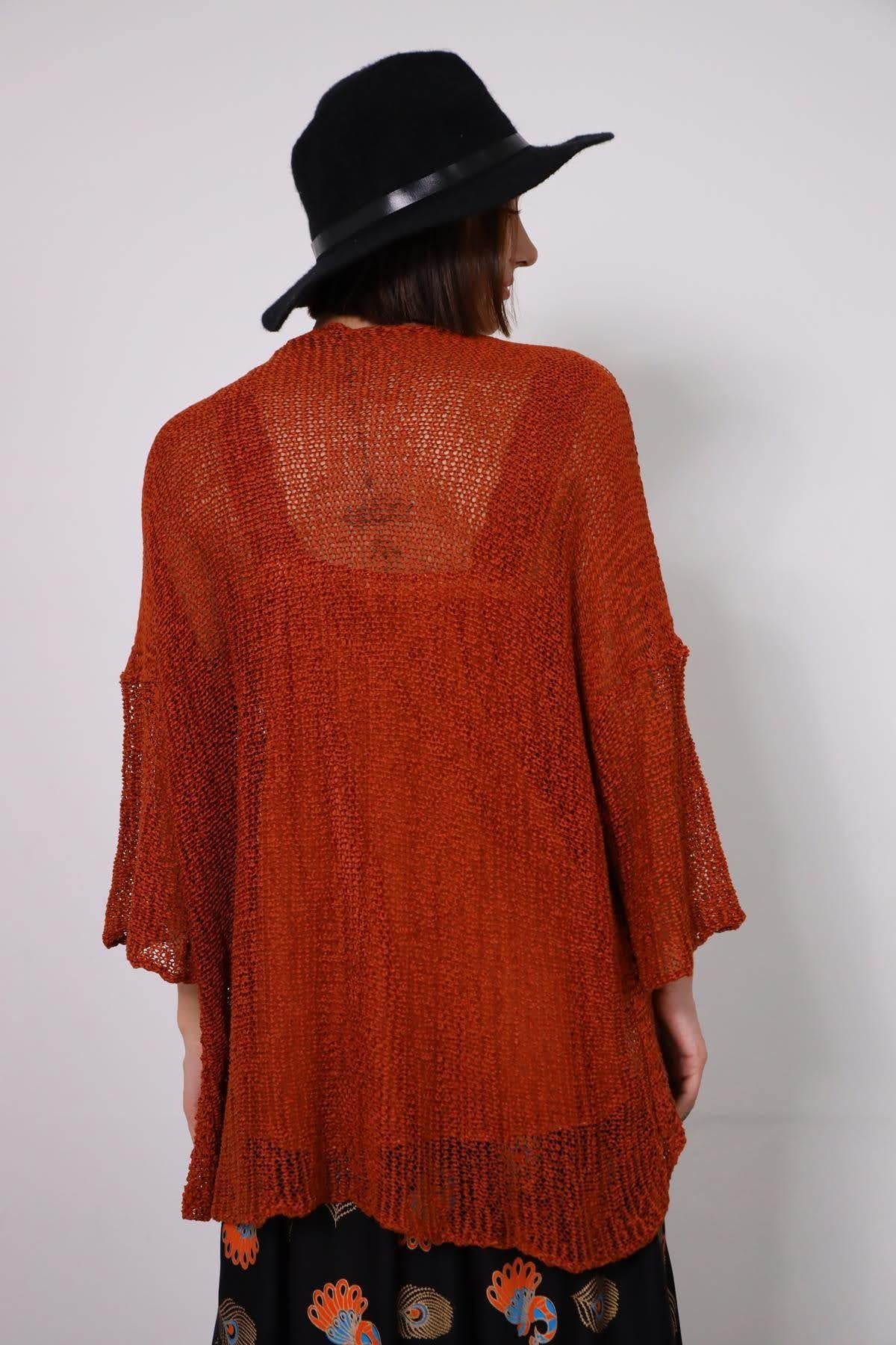 Saman Butik | Shop Online Tile Collar Cut Out Detail Mercerized Blouse