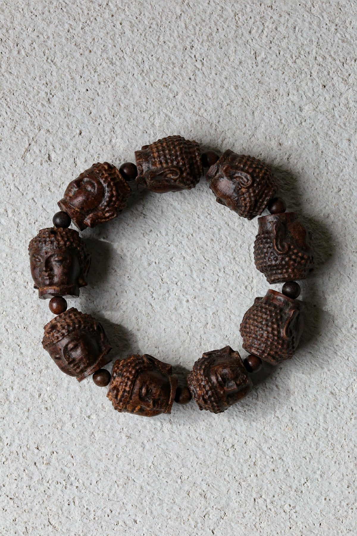  Buddha Tasarım Ahşap Oyma Bileklik