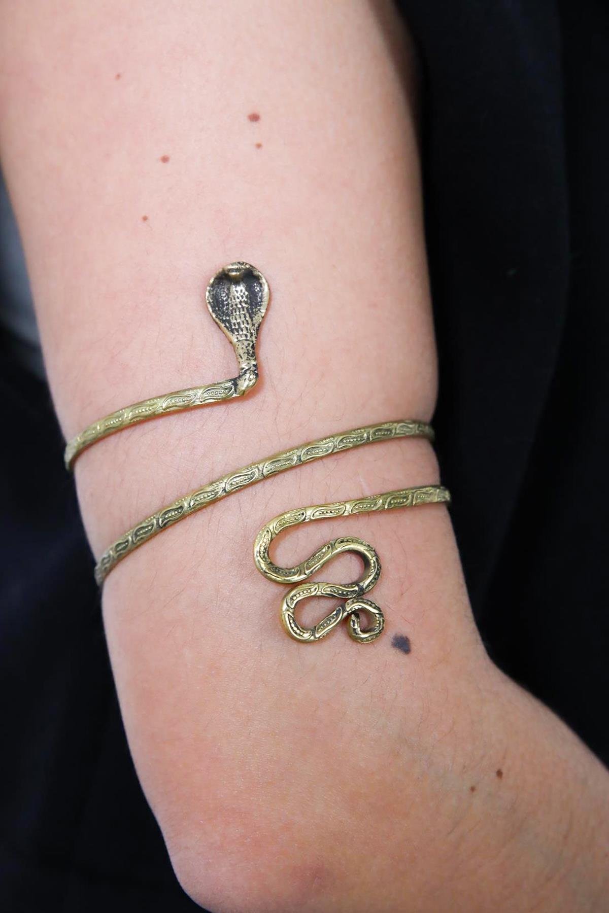 Yılan Pazu Bilekliği - Şaman Butik Yılan Pazu Bilekliği