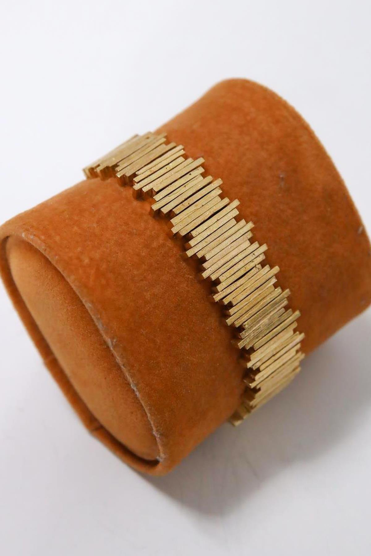 Ayarlanabilir Siyah İpli Bronz Bileklik - Şaman Butik Ayarlanabilir Siyah İpli Bronz Bileklik