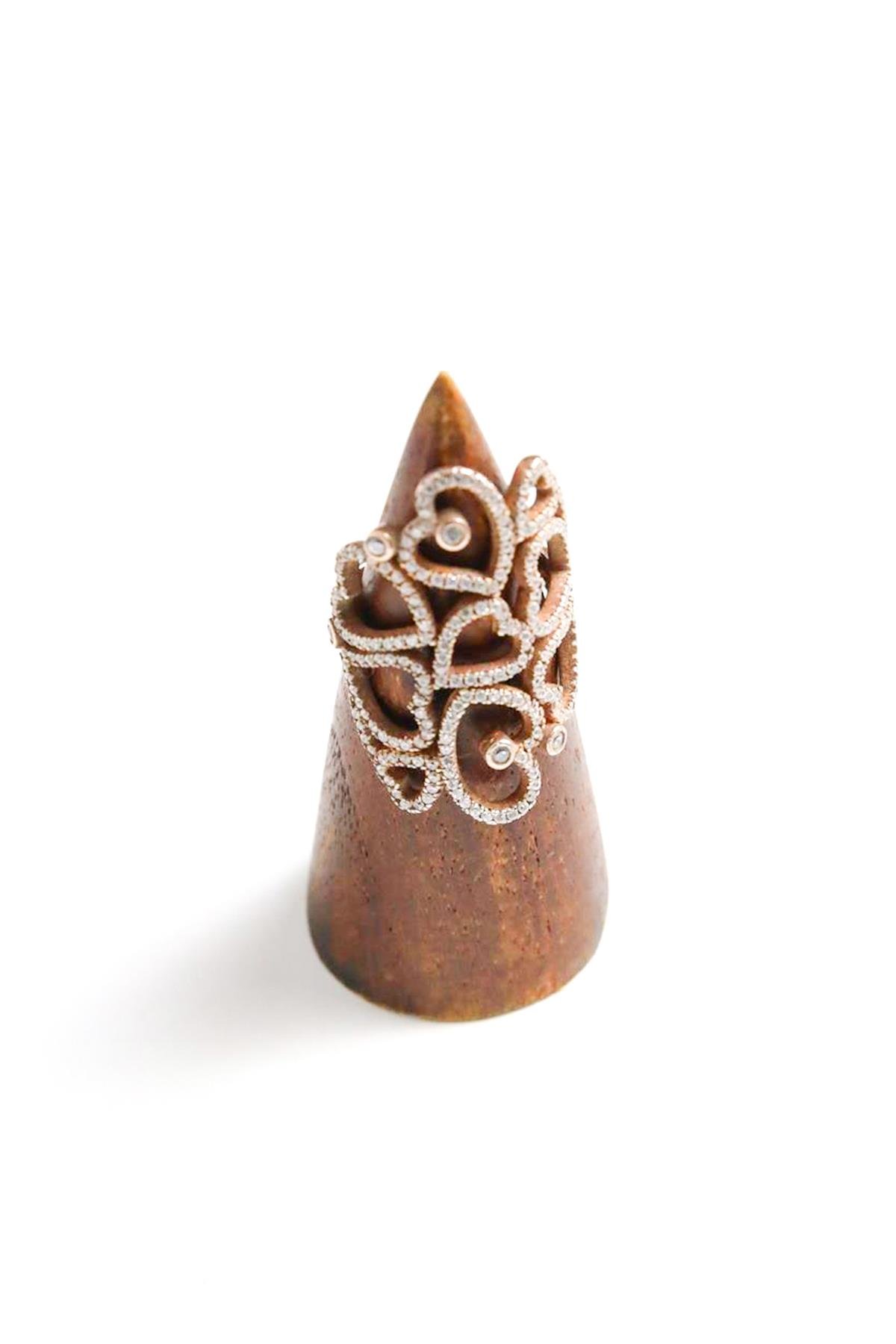  Zirkon Taşlı Gümüş Yüzük